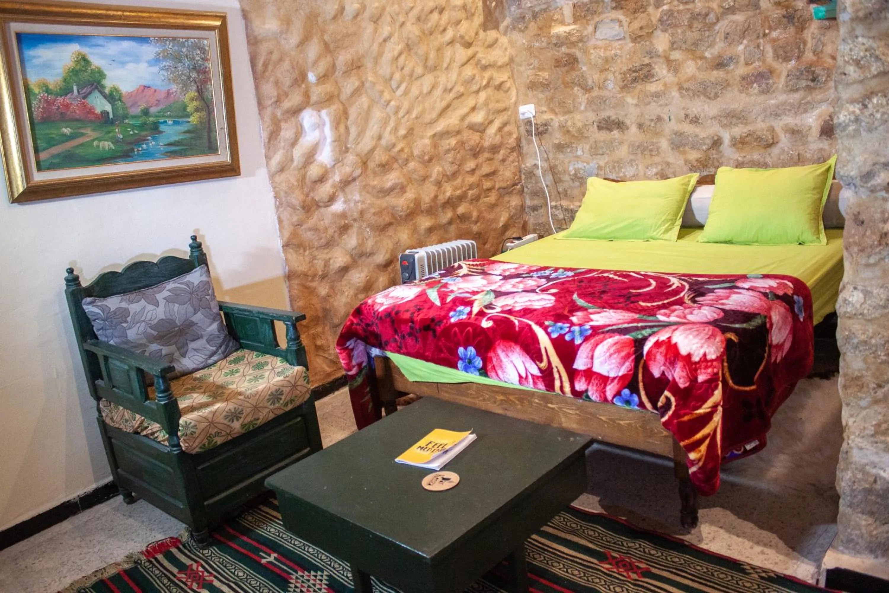 Bed in Dar kenza Tunis