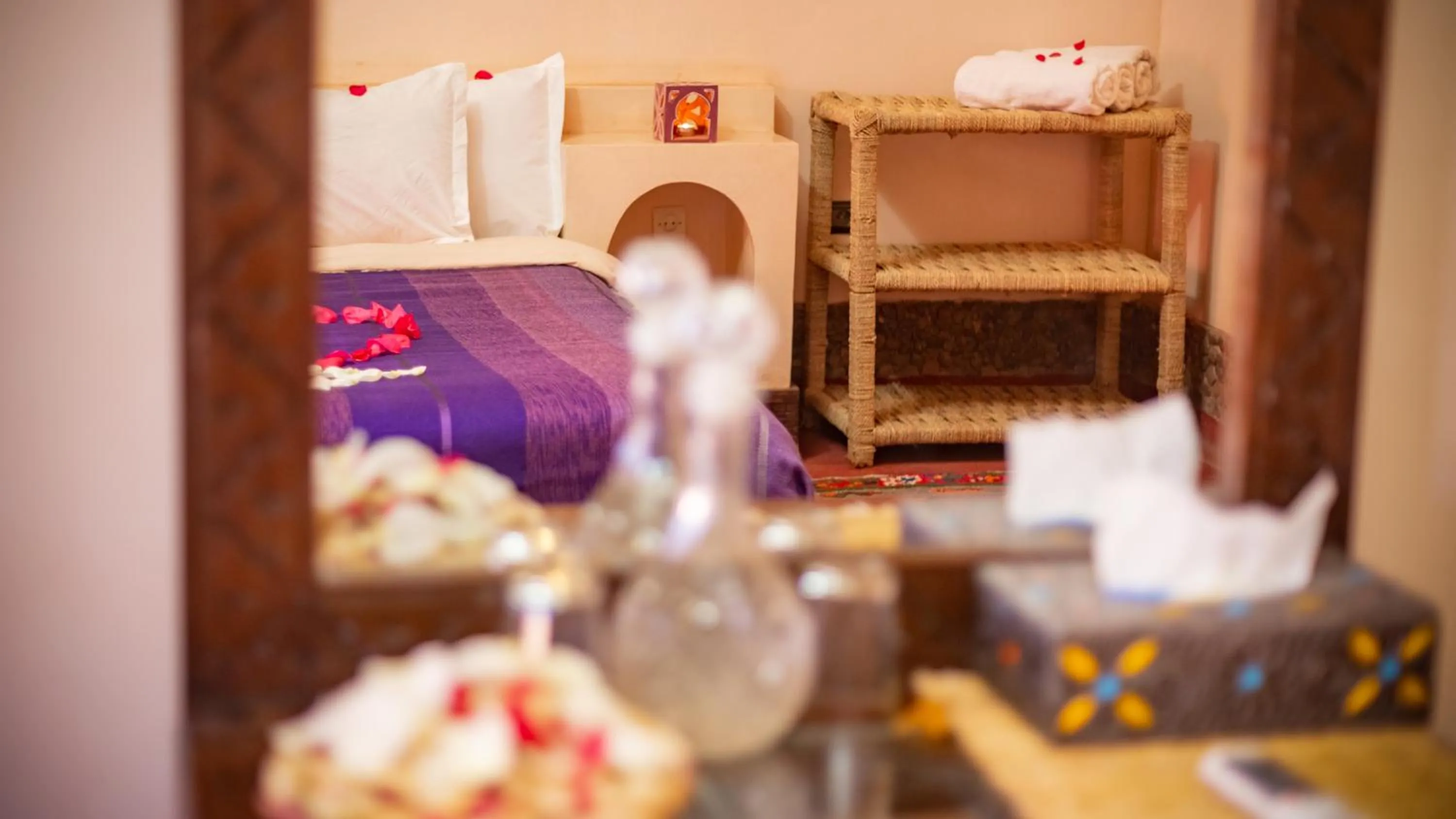 Bed in Ecolodge l'île de Ouarzazate