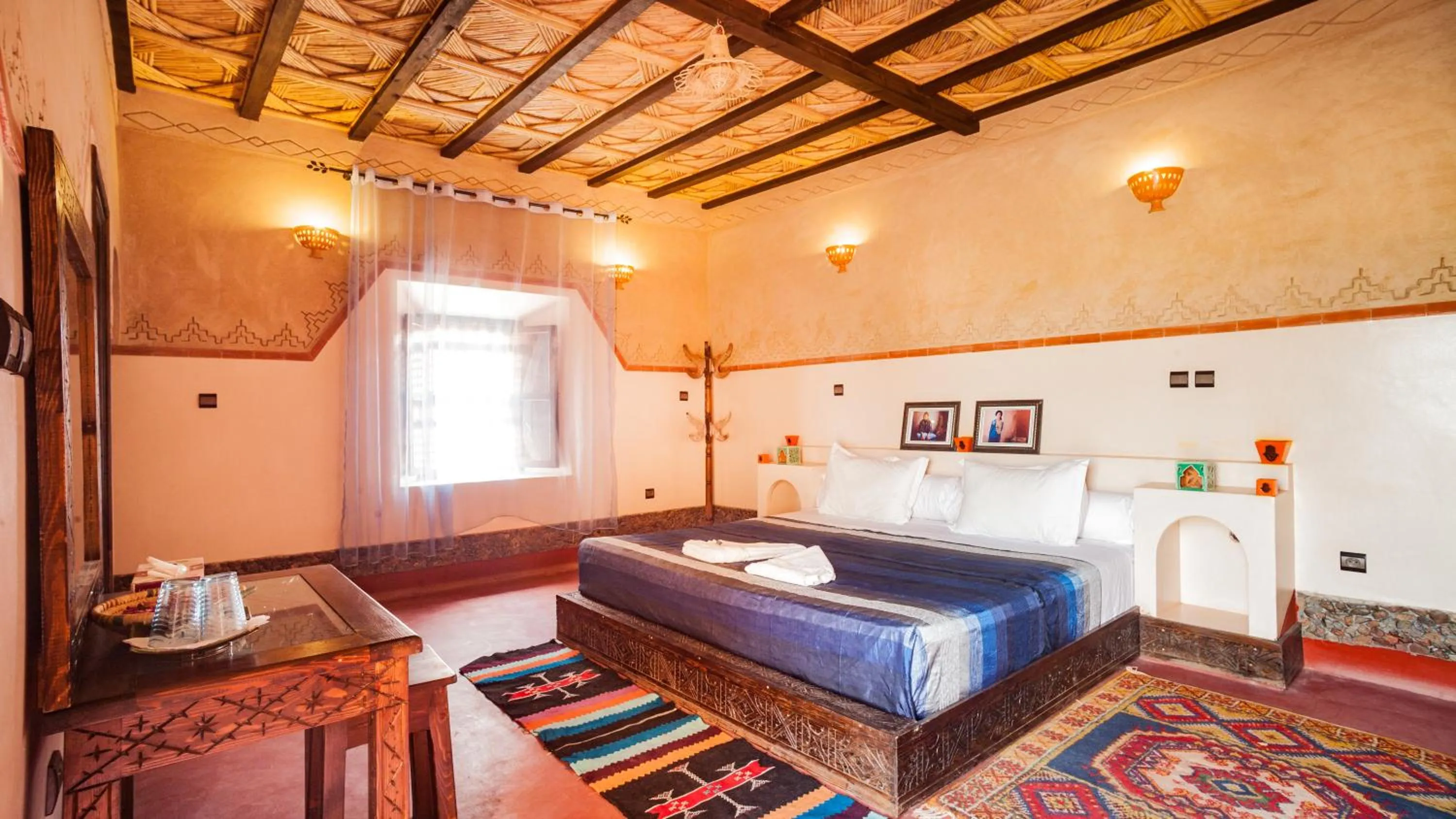 Bed in Ecolodge l'île de Ouarzazate