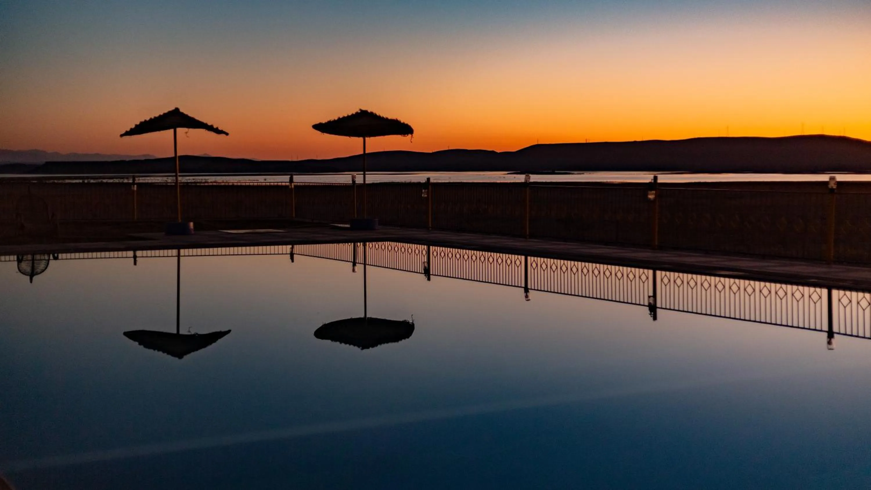 On site in Ecolodge l'île de Ouarzazate