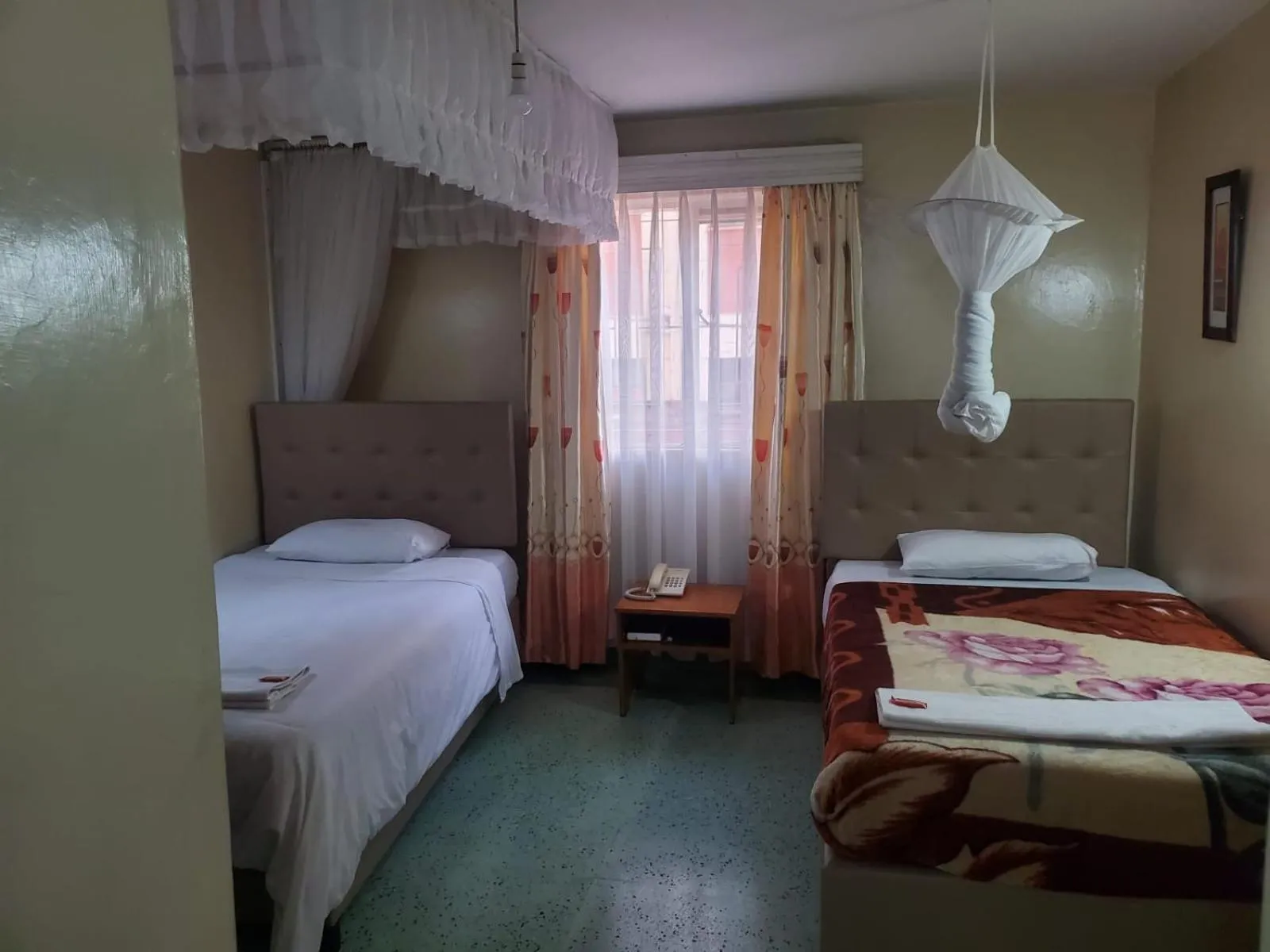 Photo of the whole room, Bed in Adventist LMS Guest House & Conference Centre