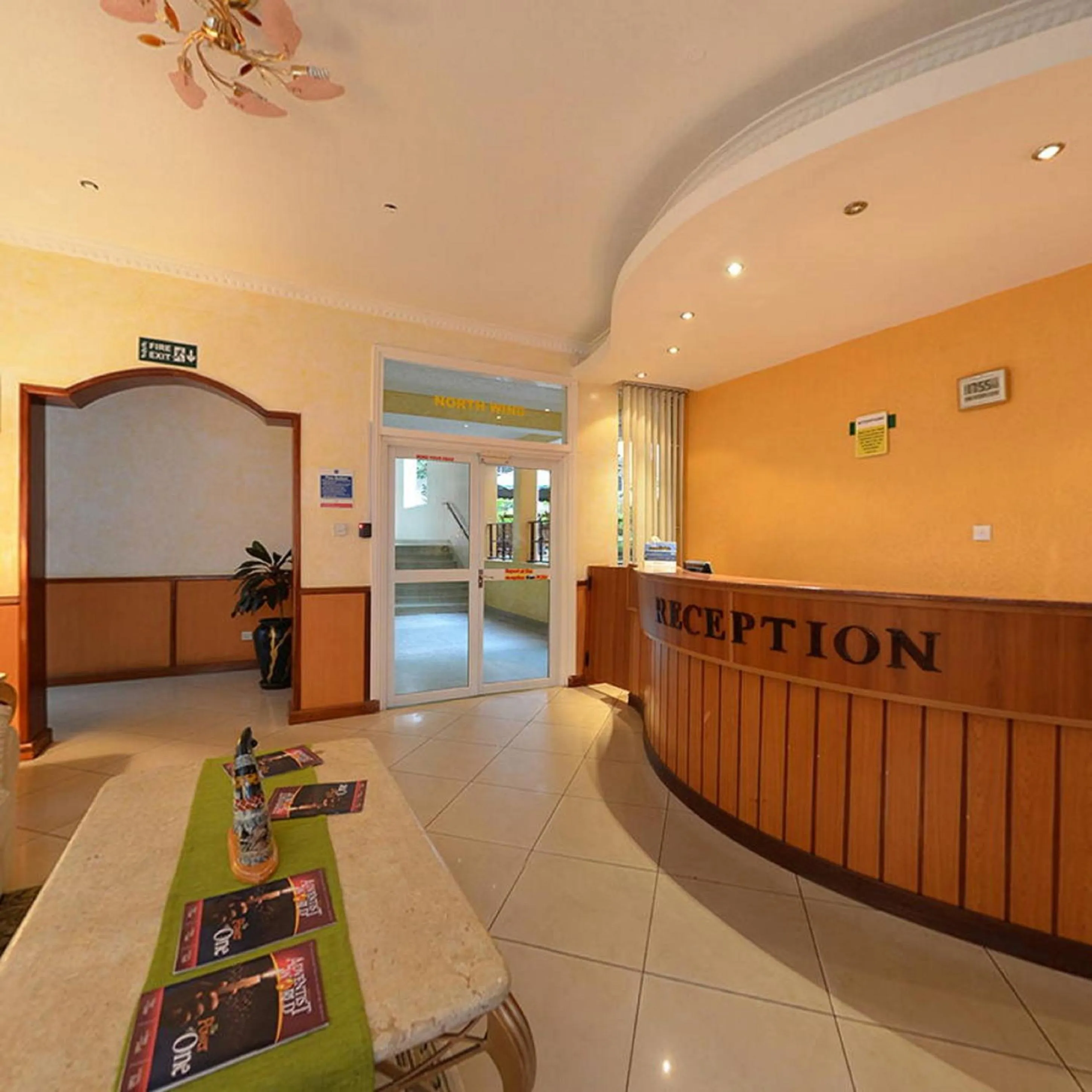 Lobby or reception in Adventist LMS Guest House & Conference Centre