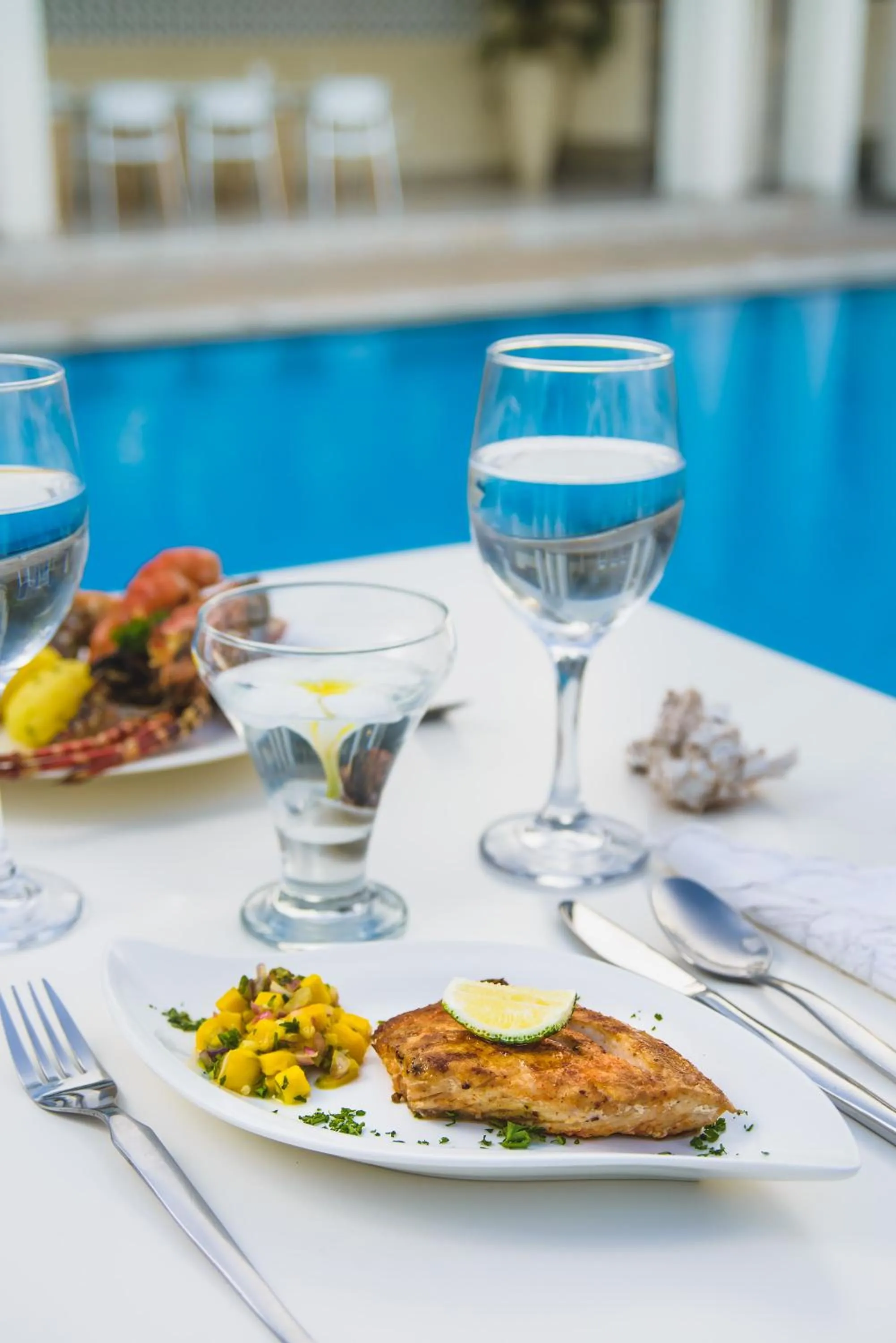 Food close-up in The Zubeida Boutique Resort