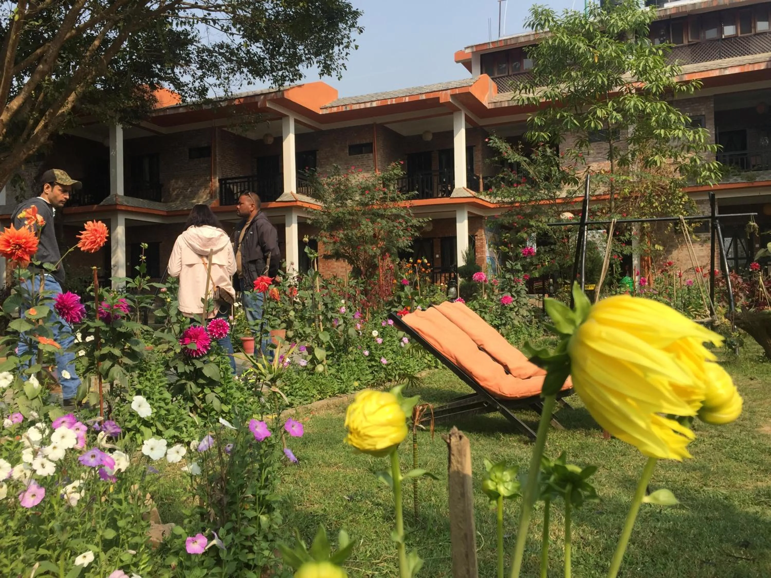 Garden in Chautari Garden Resort