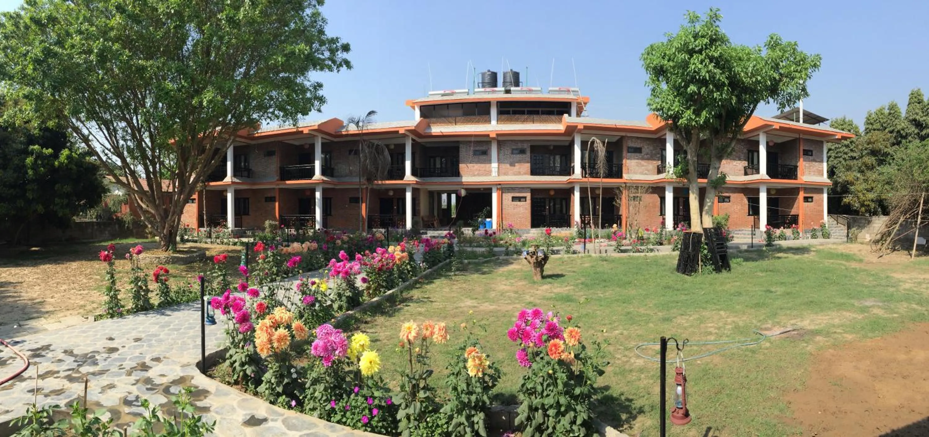Property building in Chautari Garden Resort