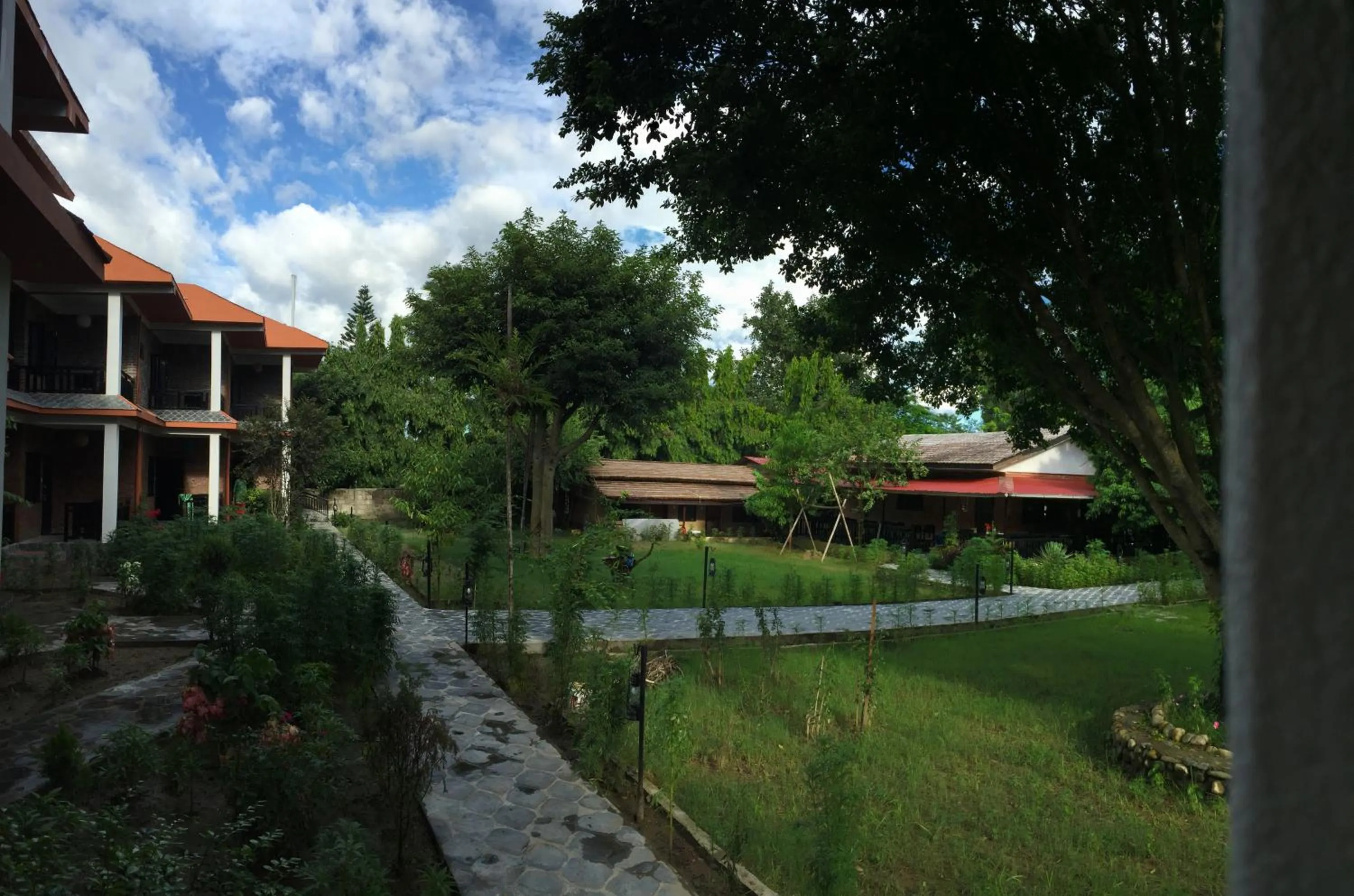 Garden in Chautari Garden Resort