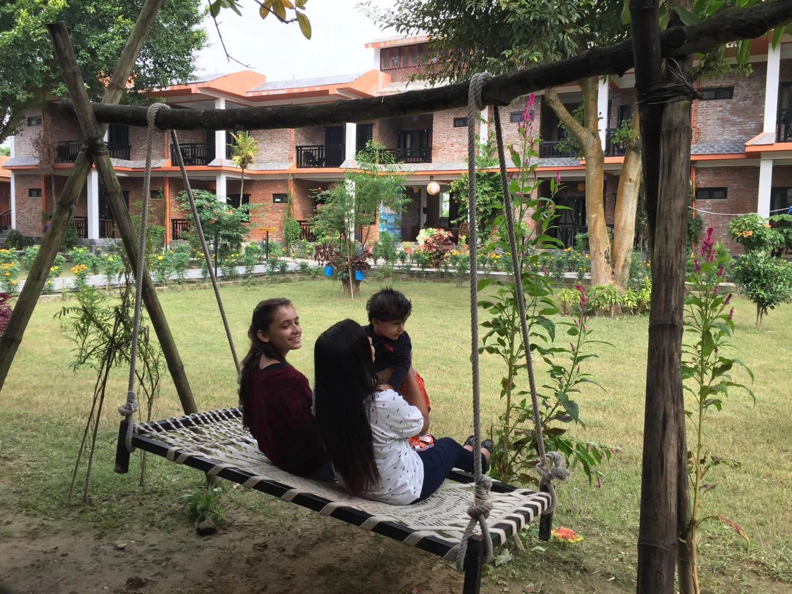 Garden view in Chautari Garden Resort