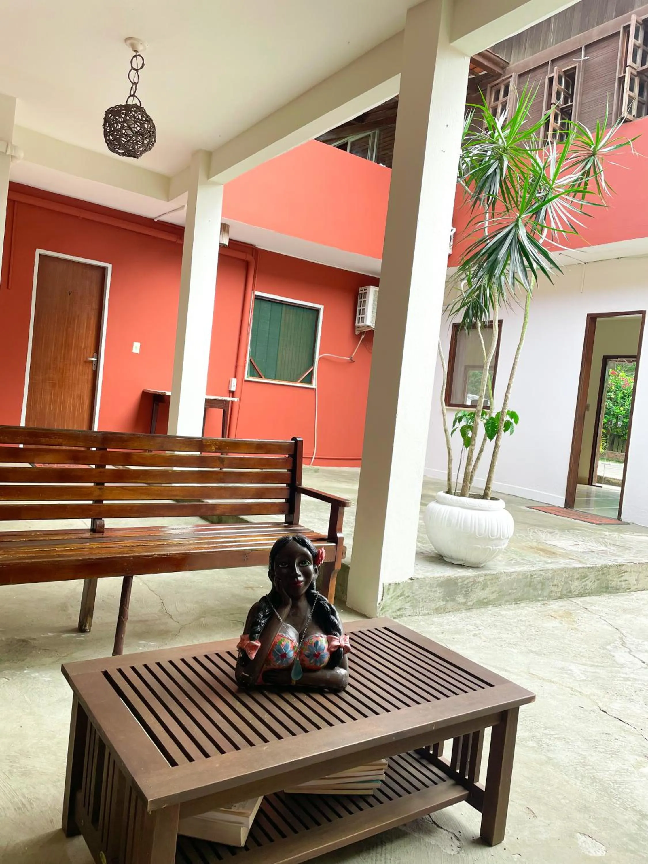 Garden in Pousada Vôo da Águia