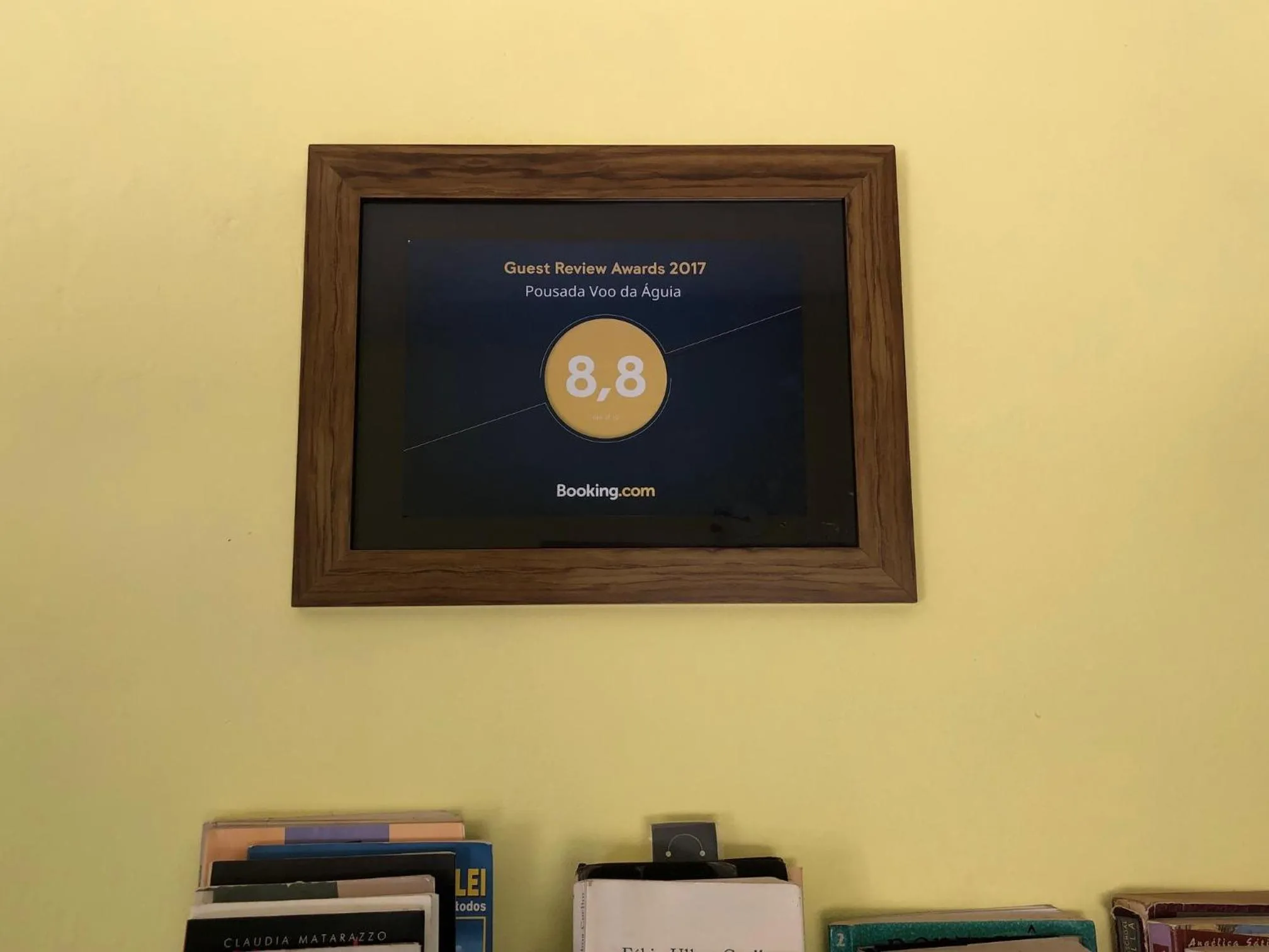 Certificate/Award in Pousada Vôo da Águia