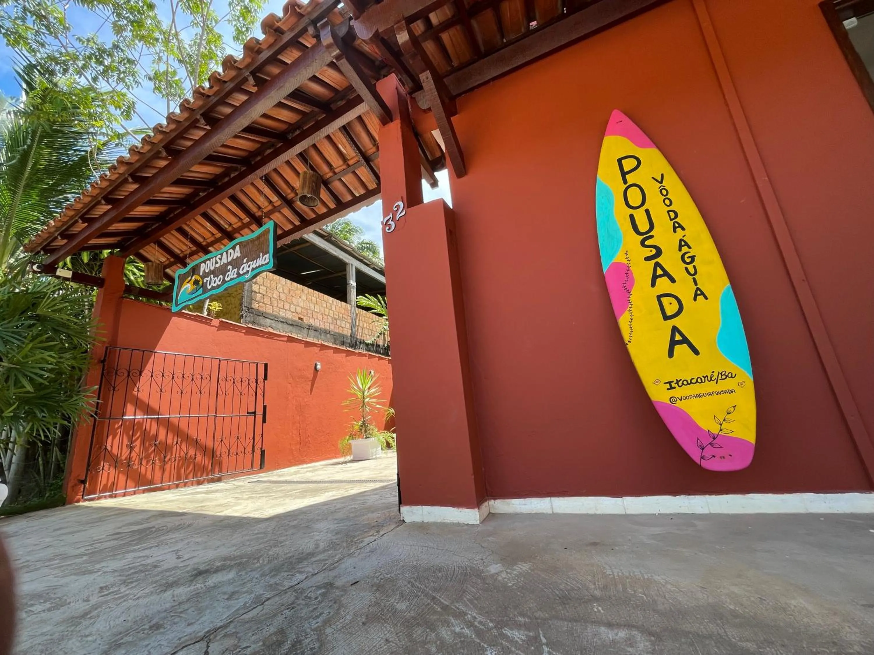 Facade/entrance in Pousada Vôo da Águia