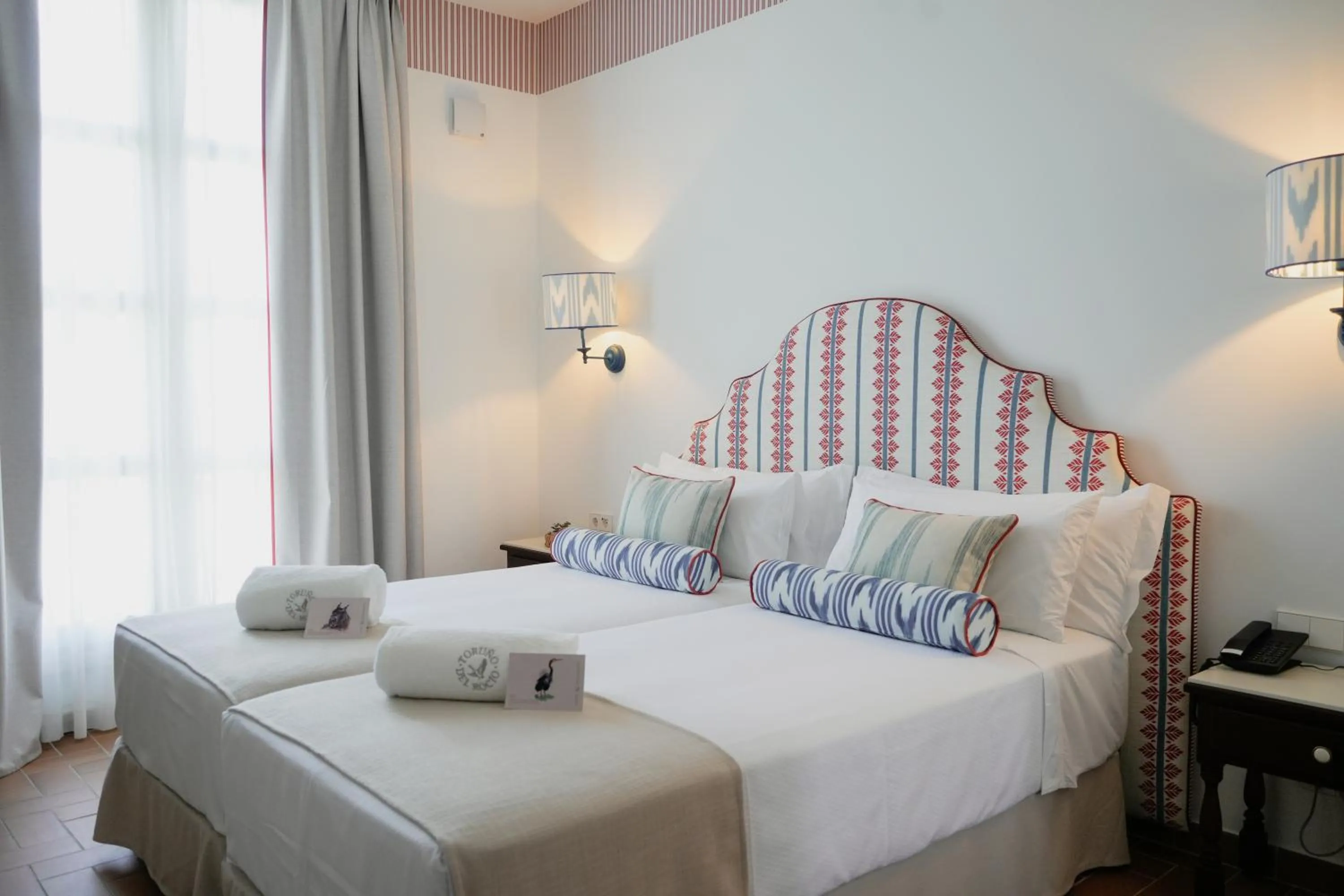 Garden view, Bed in Hotel Toruño del Rocío