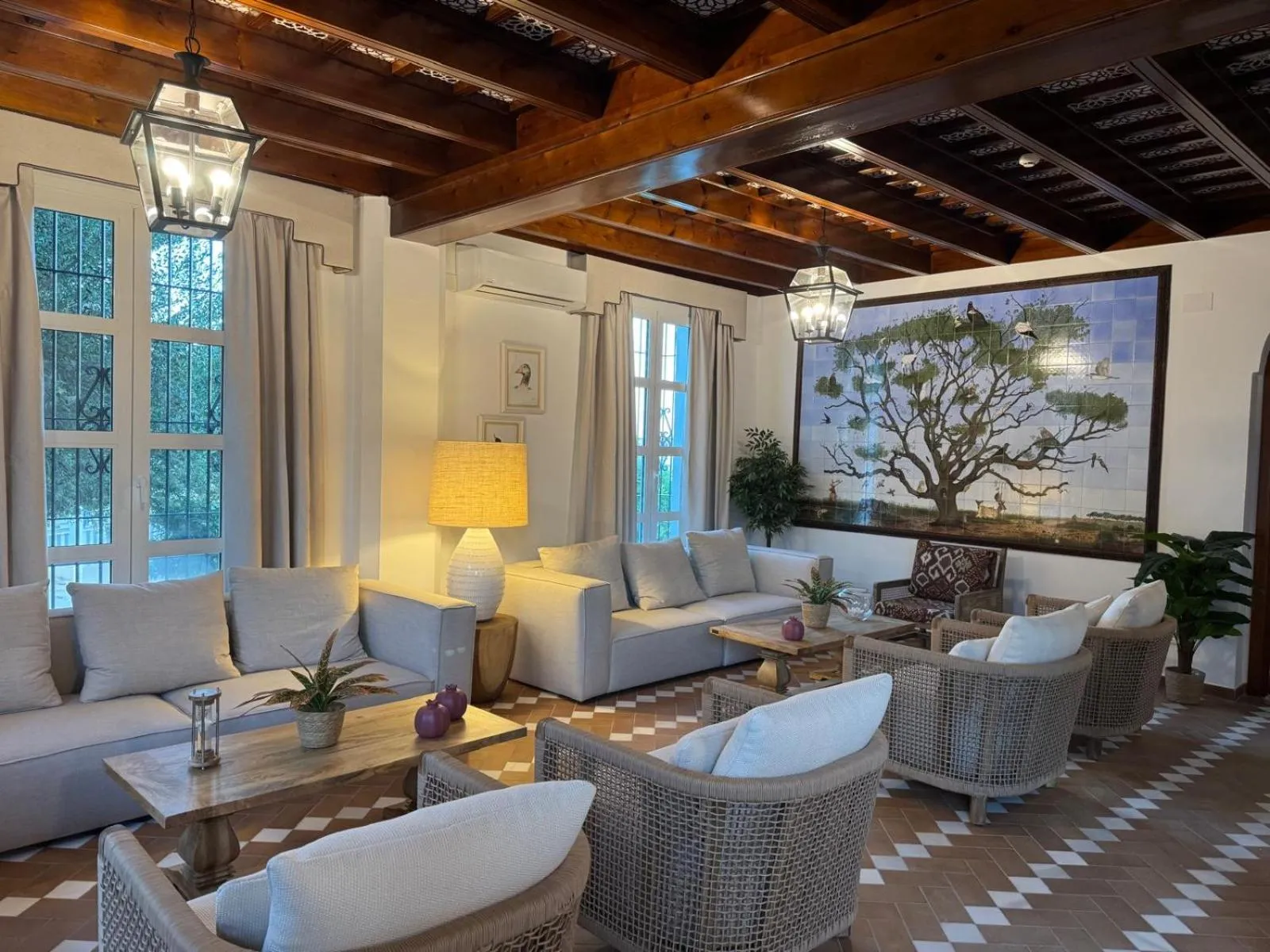 Lobby or reception in Hotel Toruño del Rocío