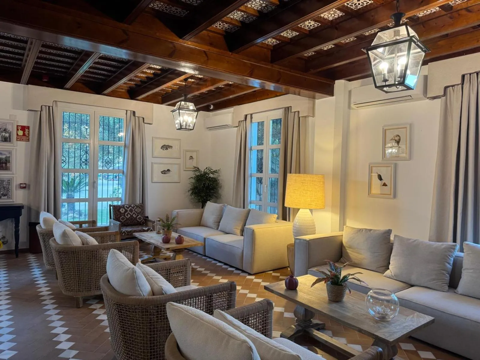 Lobby or reception in Hotel Toruño del Rocío