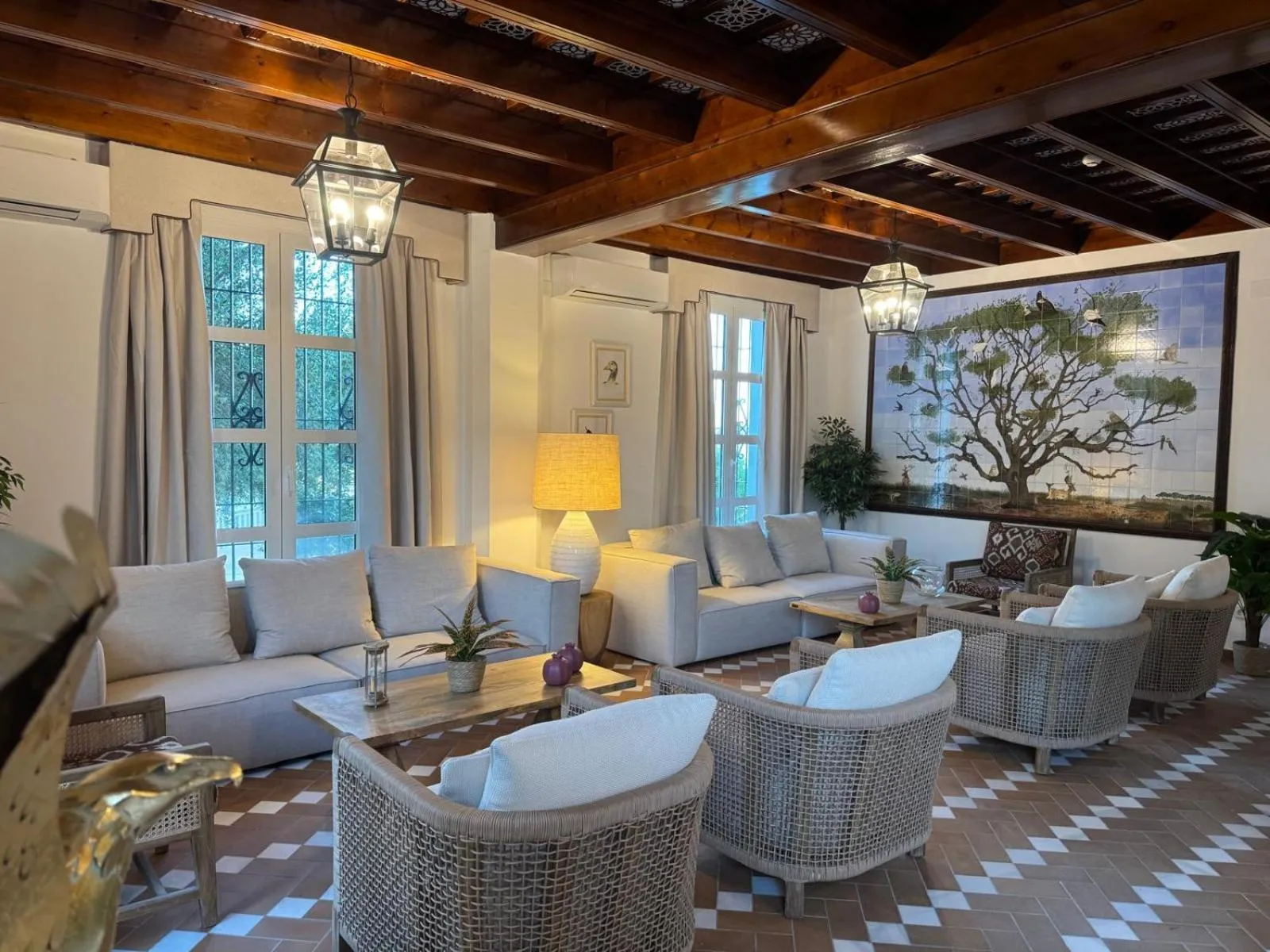 Lobby or reception in Hotel Toruño del Rocío
