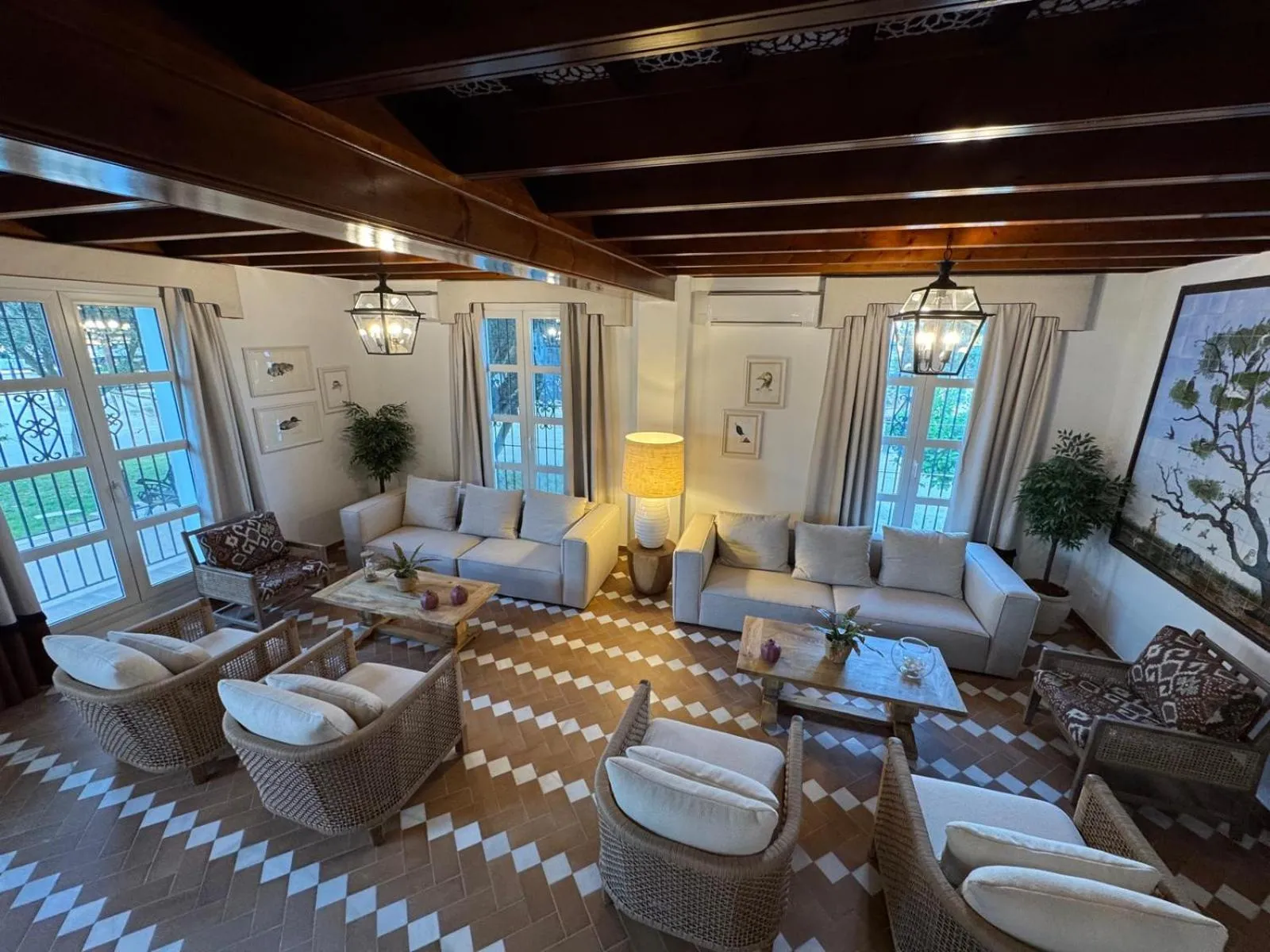 Lobby or reception in Hotel Toruño del Rocío