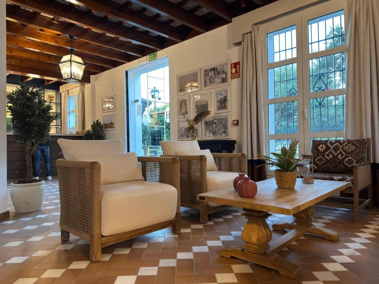 Lobby or reception in Hotel Toruño del Rocío