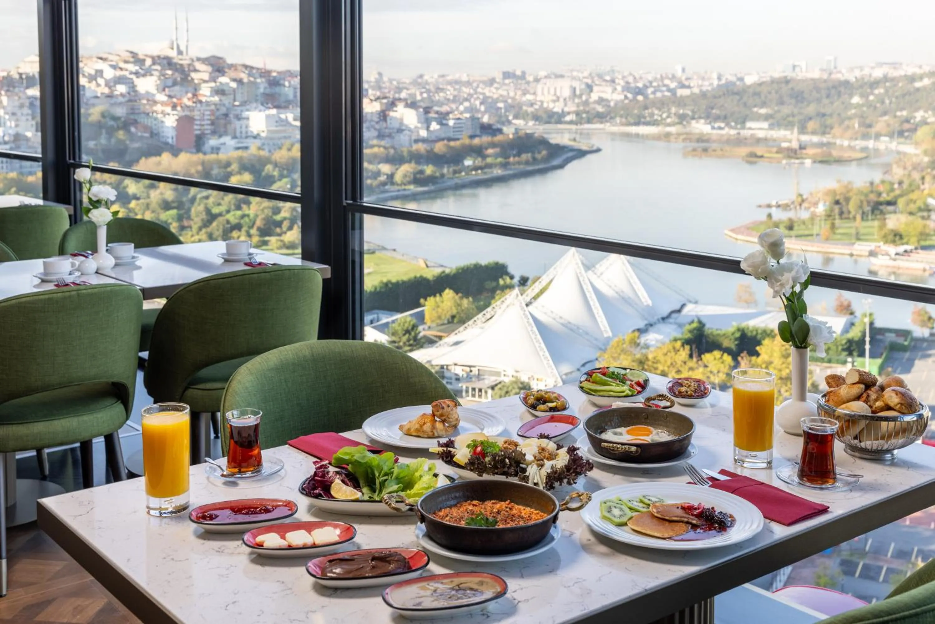 Breakfast in Clarion Hotel Golden Horn