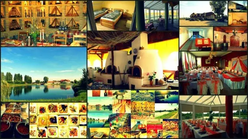 Superior Double or Twin Room with Lake View - single occupancy in La Curia Panzió Superior Double or Twin Room with Lake View - single occupancy in La Curia Panzió