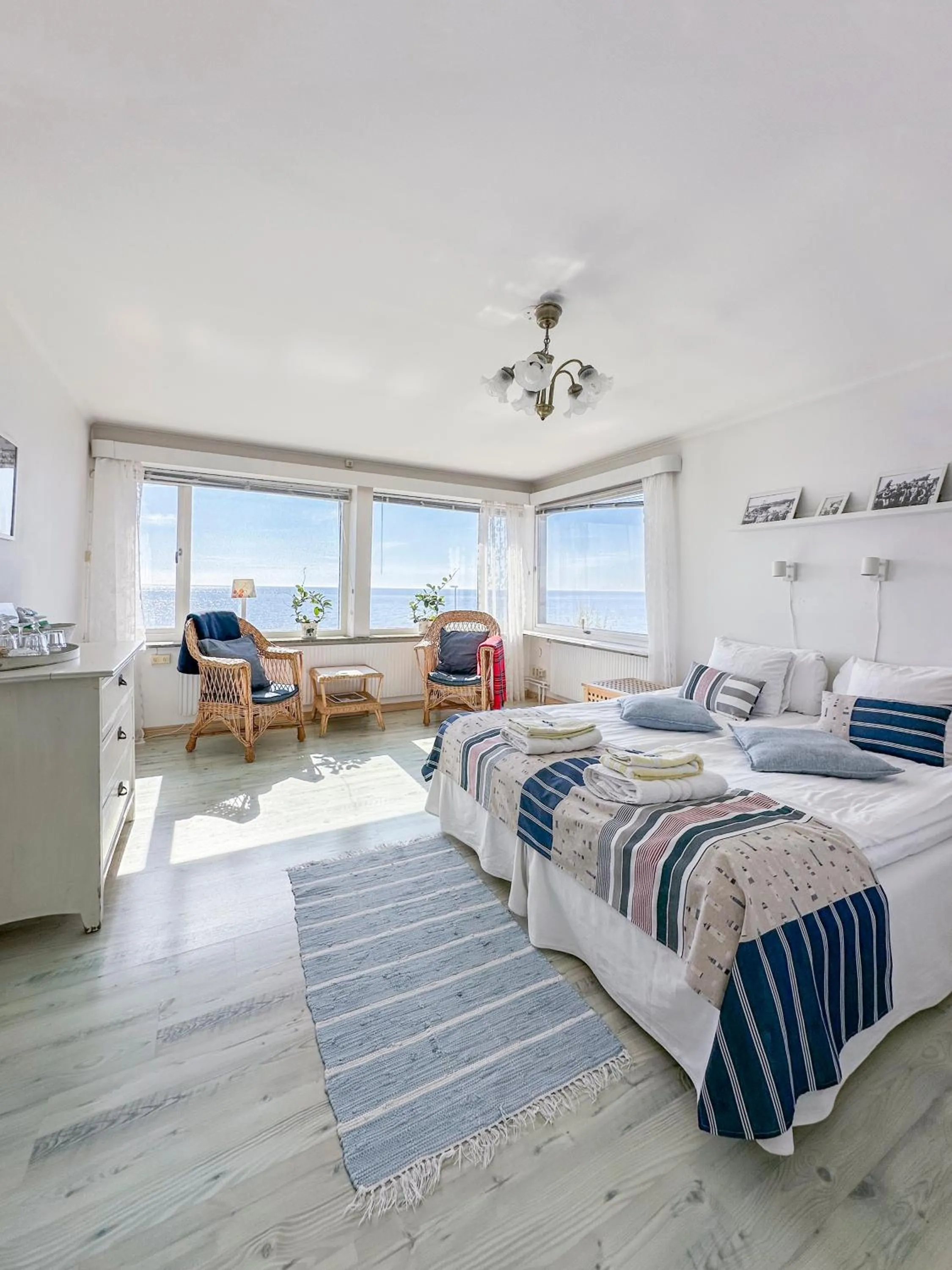 Bed in Pensionat Strandgården