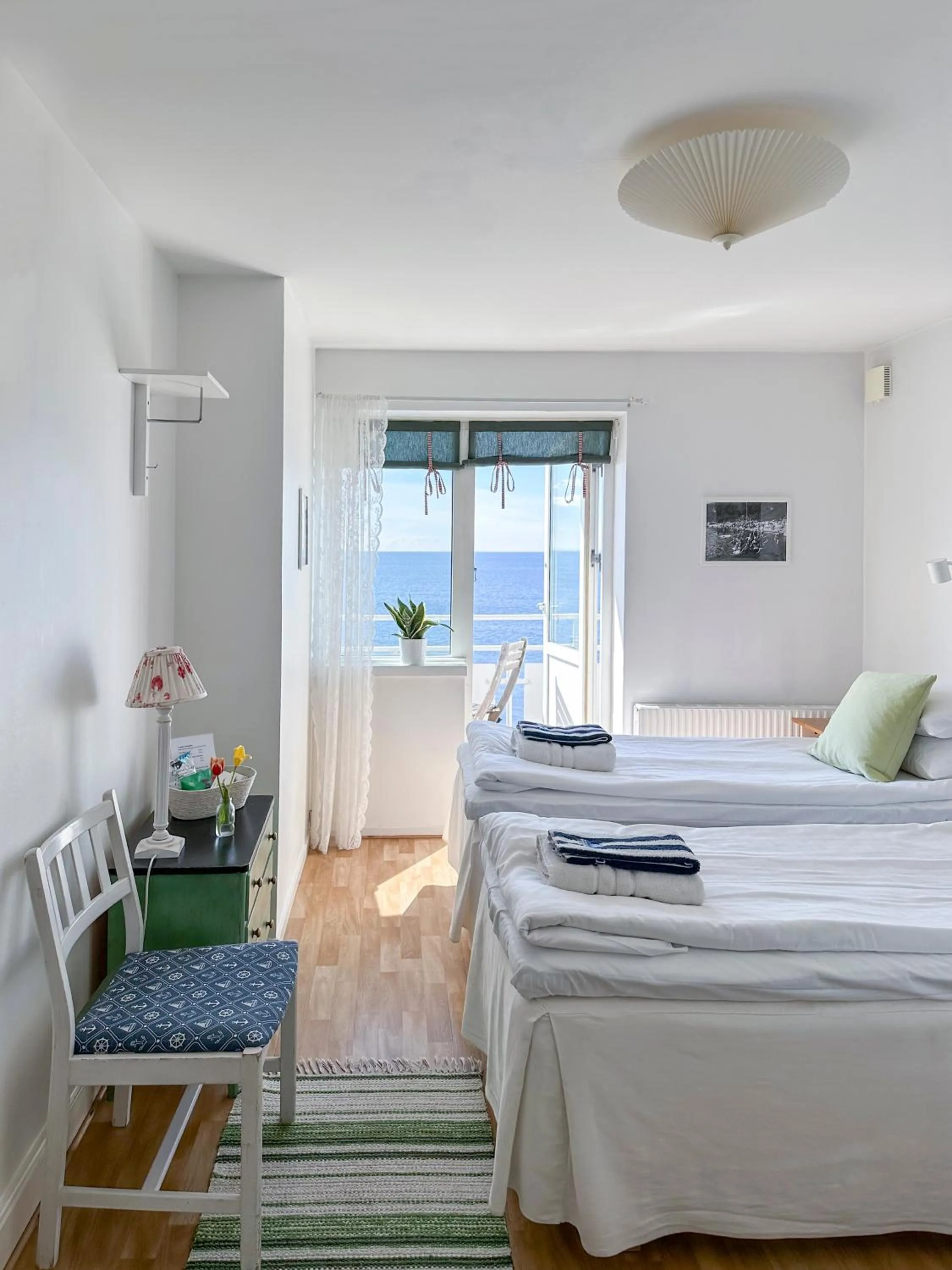 Bed in Pensionat Strandgården