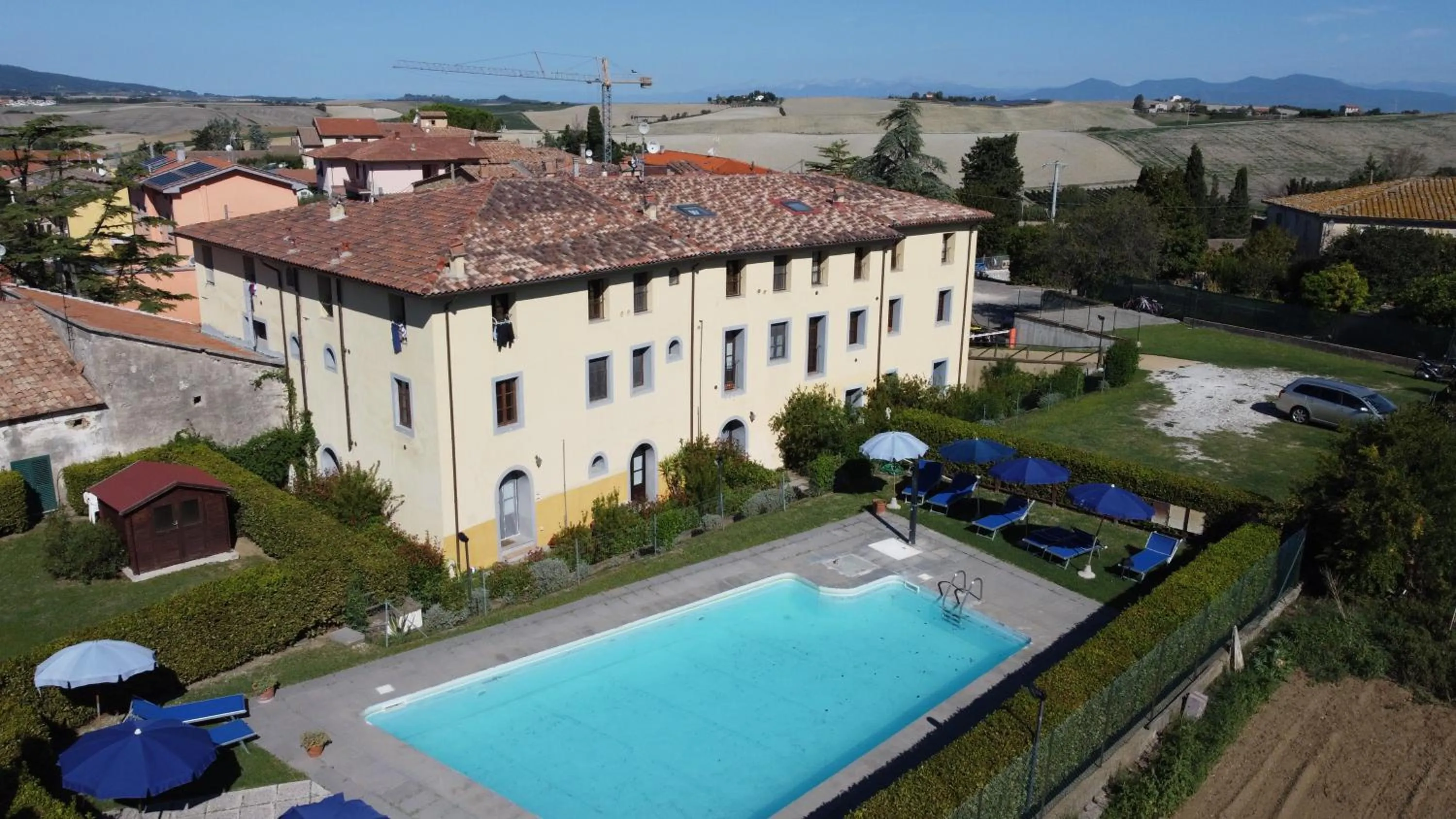 Bird's eye view in Residence Giuly Rosselmini