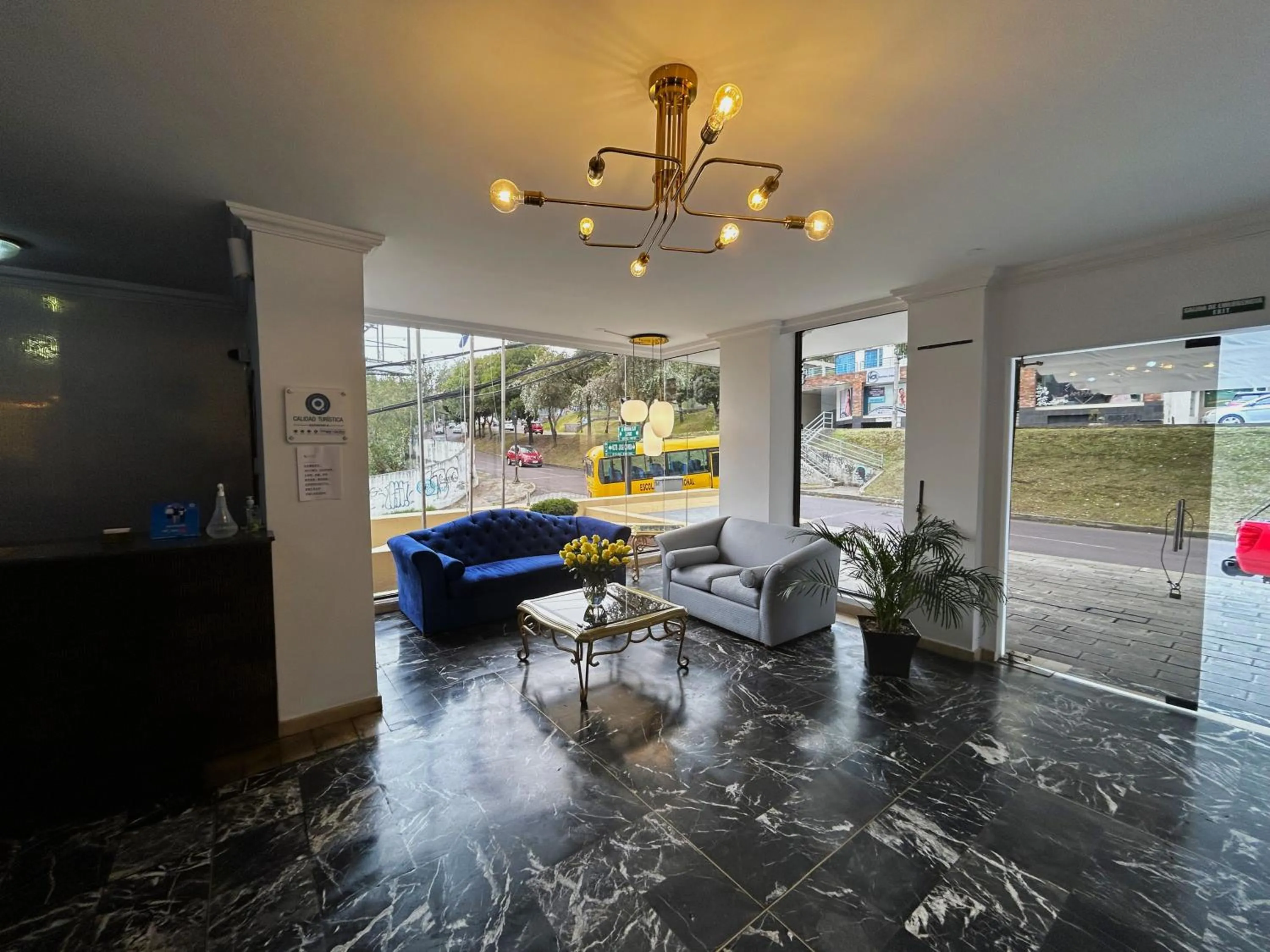 Lobby or reception in Stanford Suites Hotel