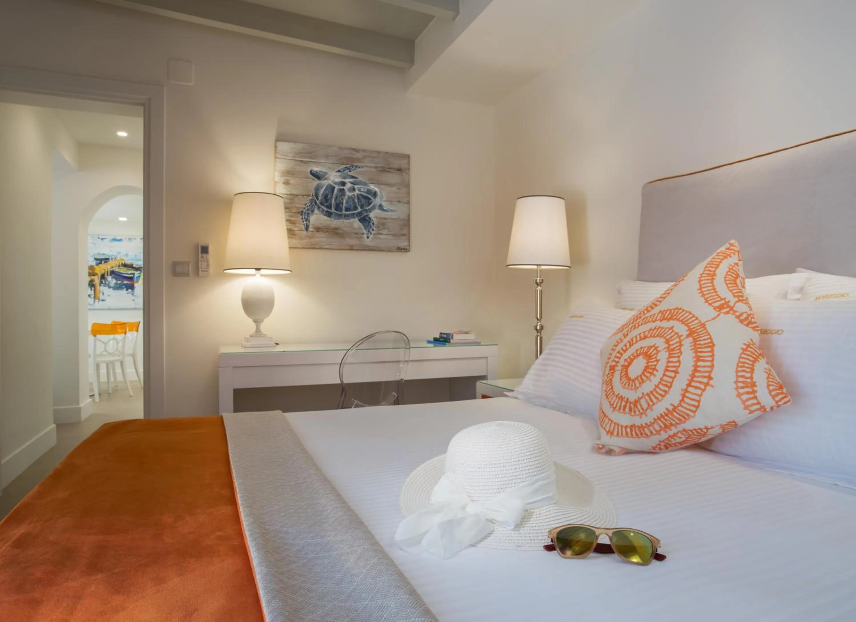 Bedroom, Bed in Mareggio Exclusive Residences & Suites