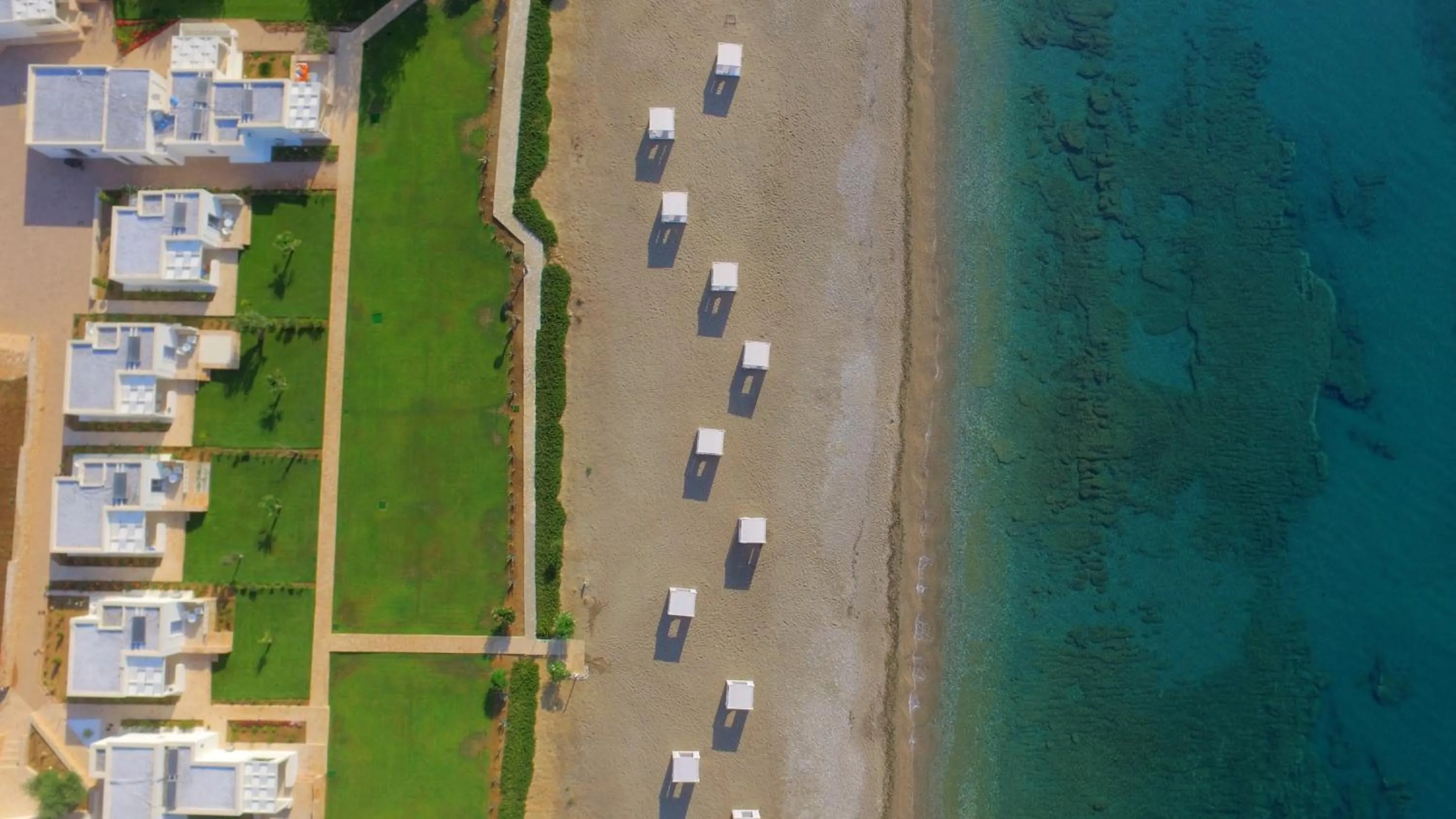 Bird's eye view in Mareggio Exclusive Residences & Suites