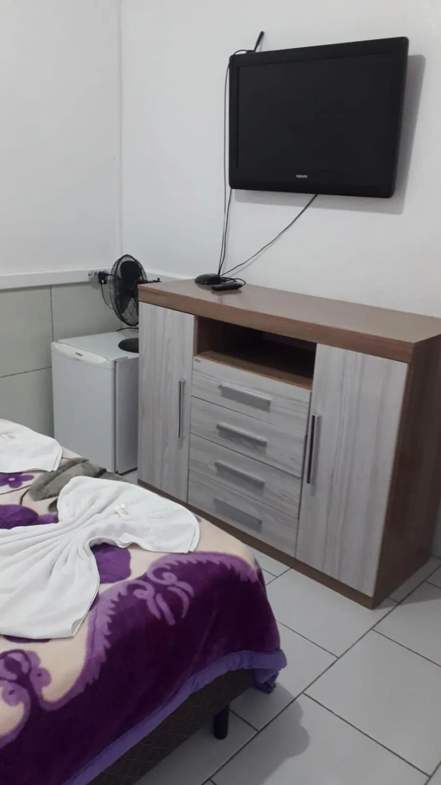 Bed in Pousada Tia Leonor