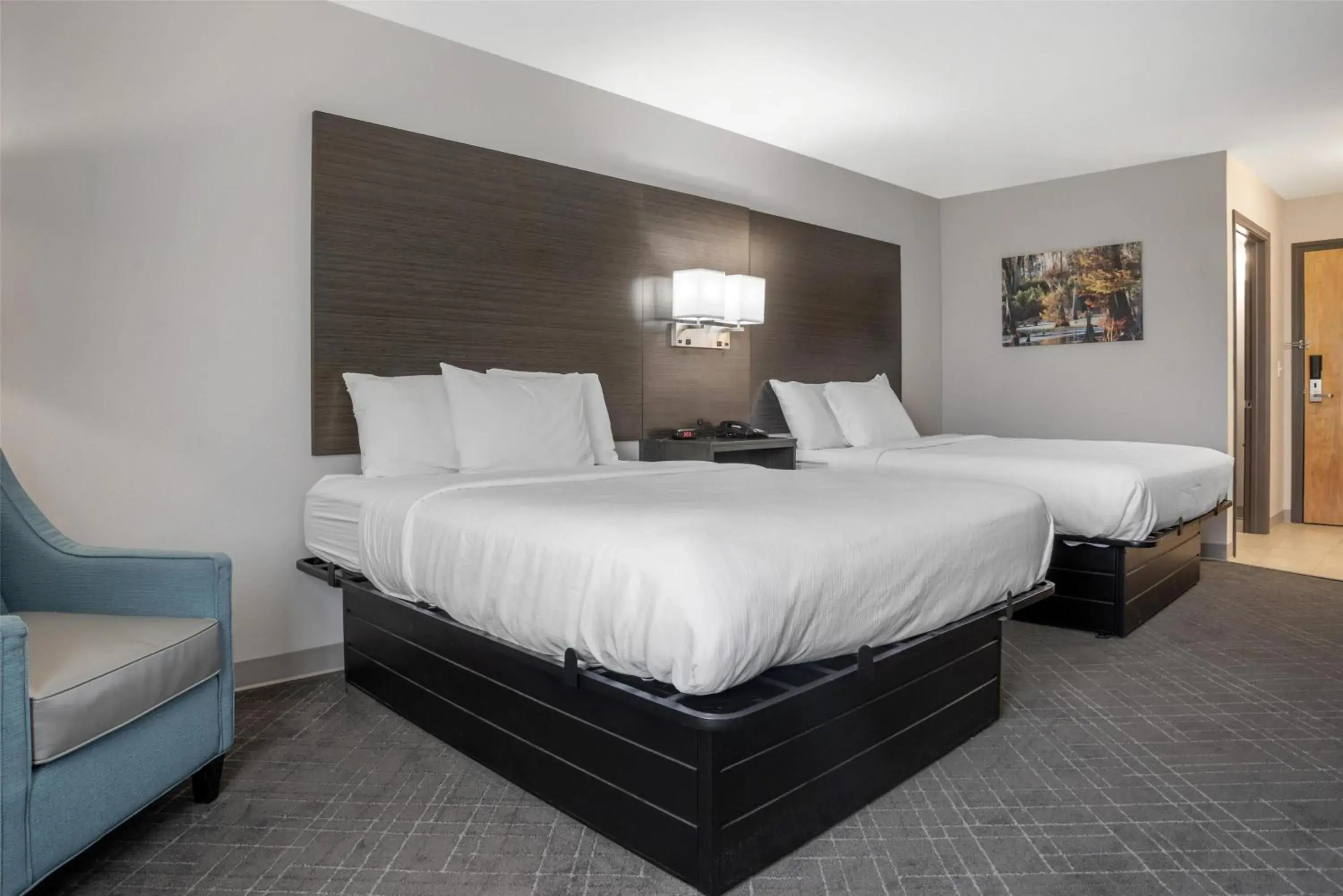 Queen Room with Two Queen Beds in SureStay Plus by Best Western St. James Donaldsonville Queen Room with Two Queen Beds in SureStay Plus by Best Western St. James Donaldsonville