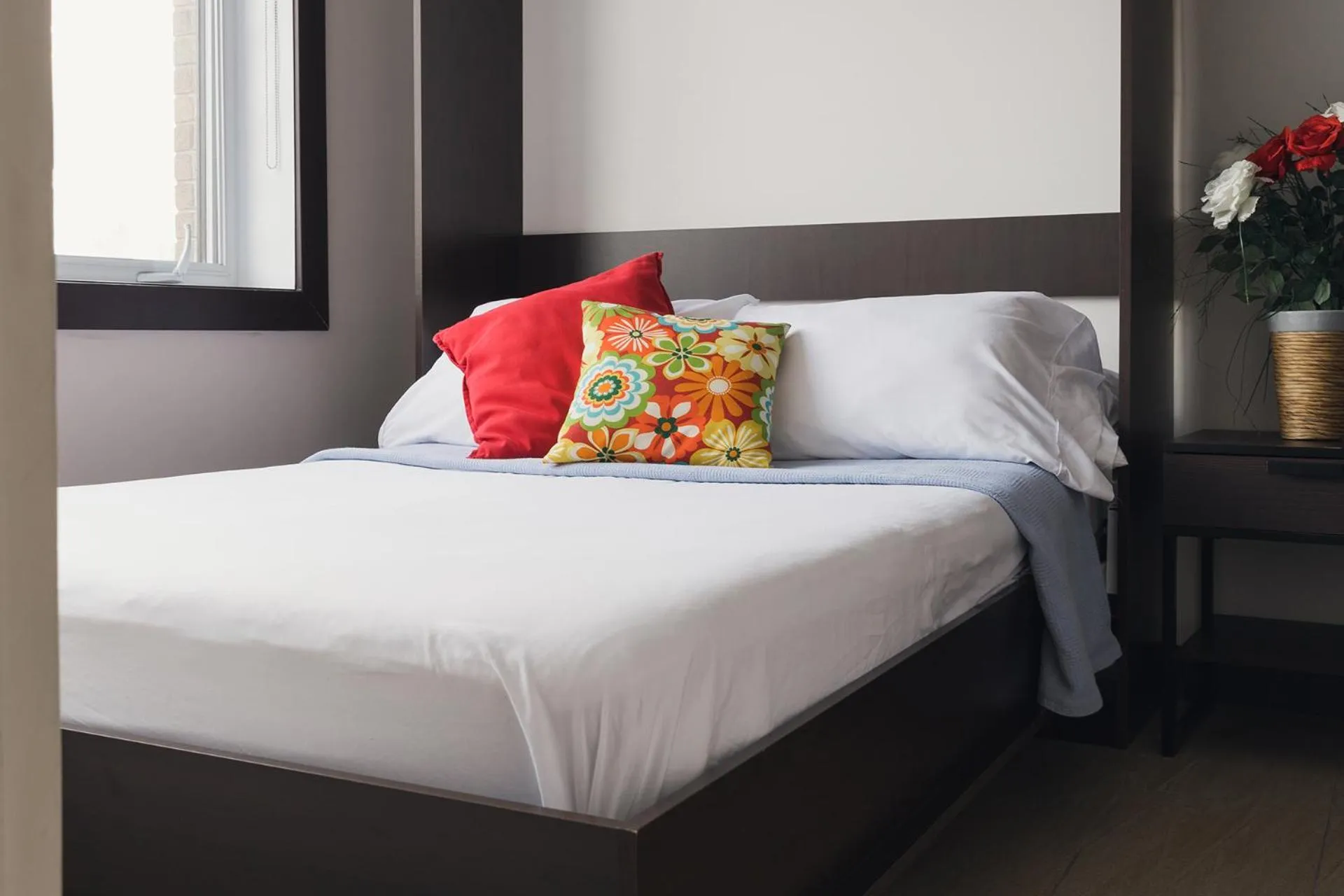 Bed in Cjour Apartments