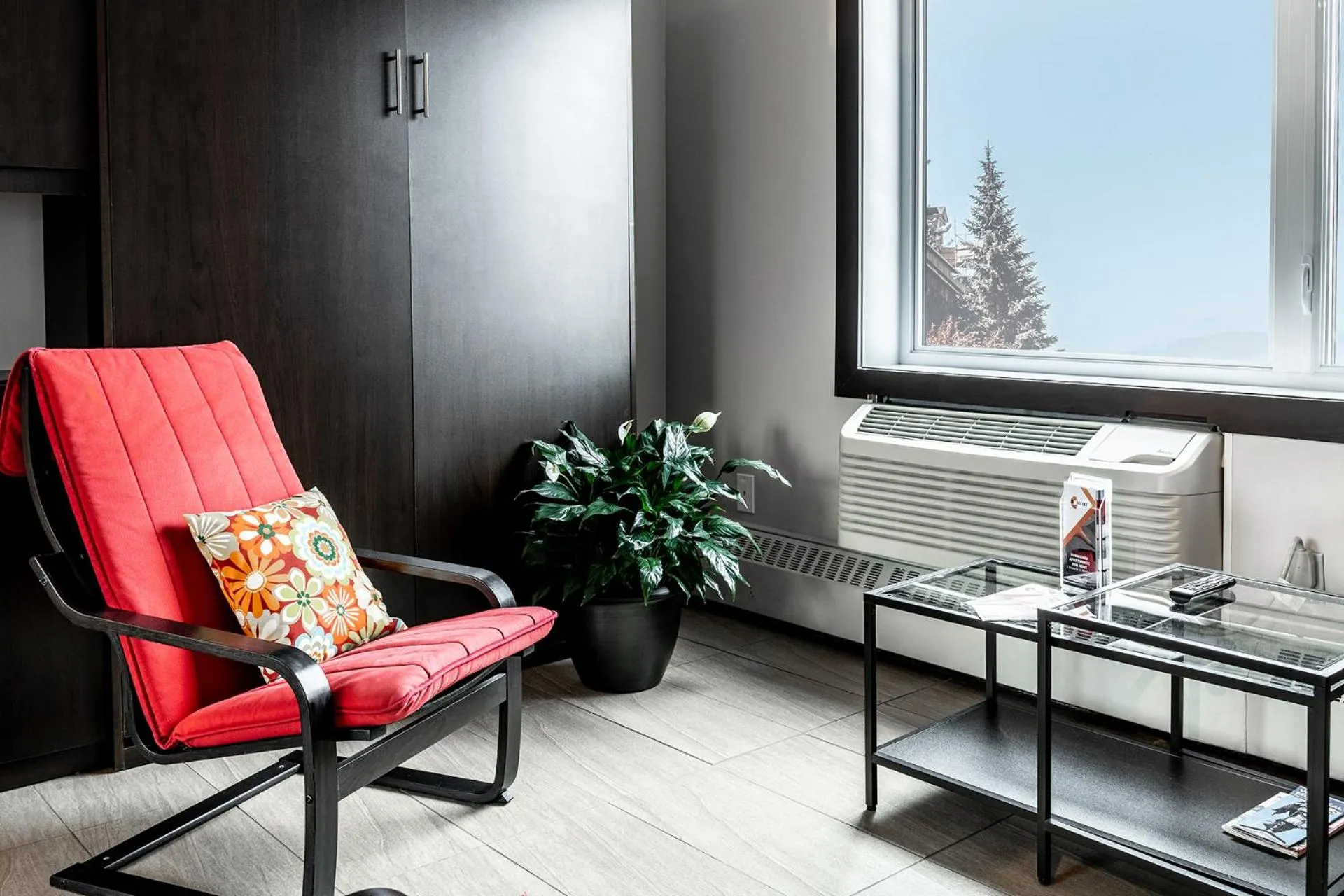 Living room in Cjour Apartments