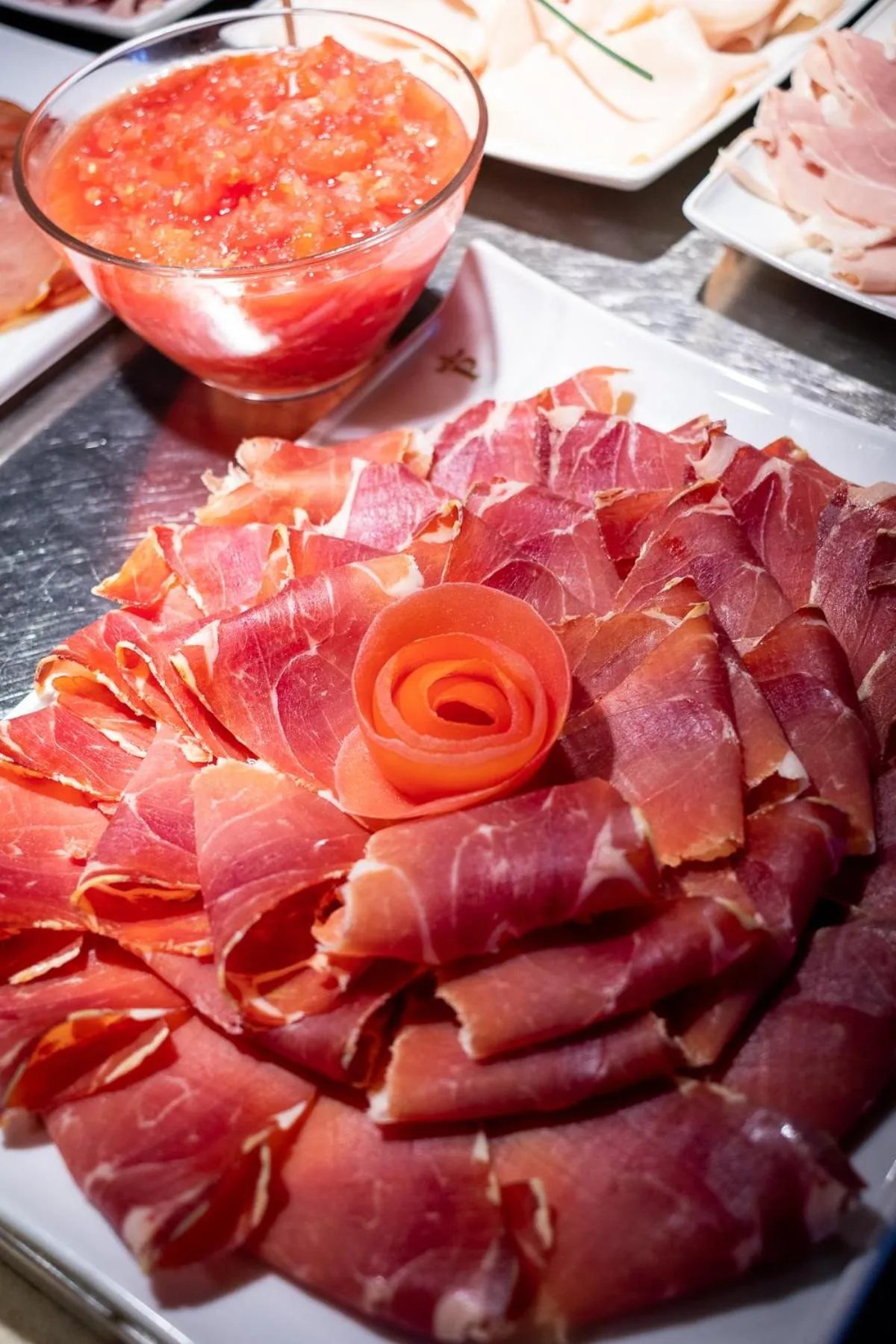 Buffet breakfast in Parador de Monforte de Lemos