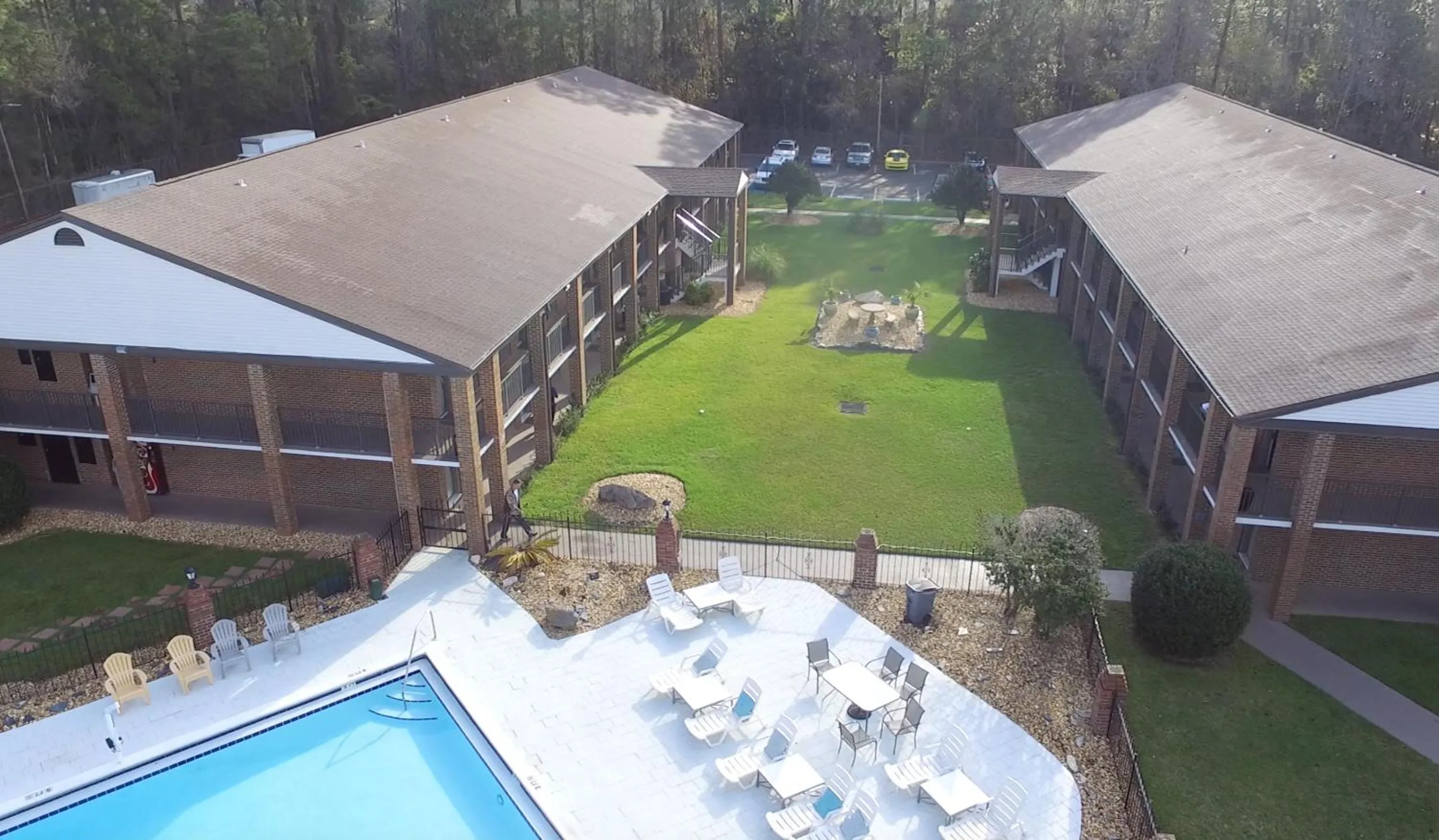 Bird's eye view in At Home Inn - Pensacola