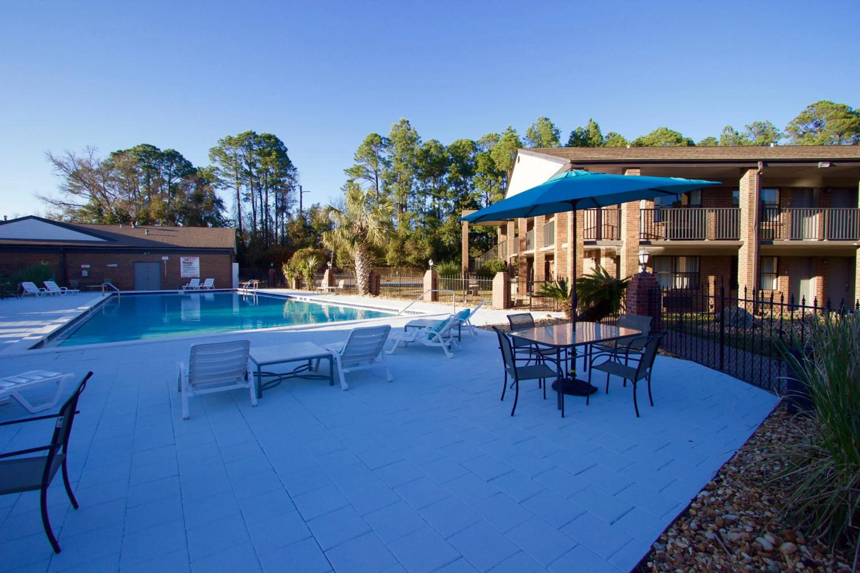 Property building in At Home Inn - Pensacola