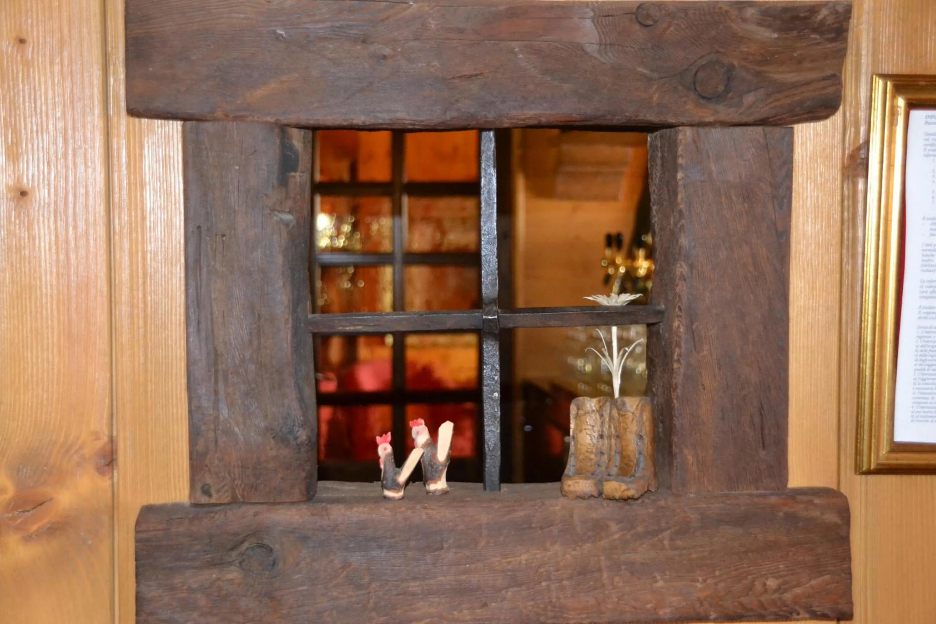 Decorative detail in Hotel Perruquet 3 Stelle SUPERIOR