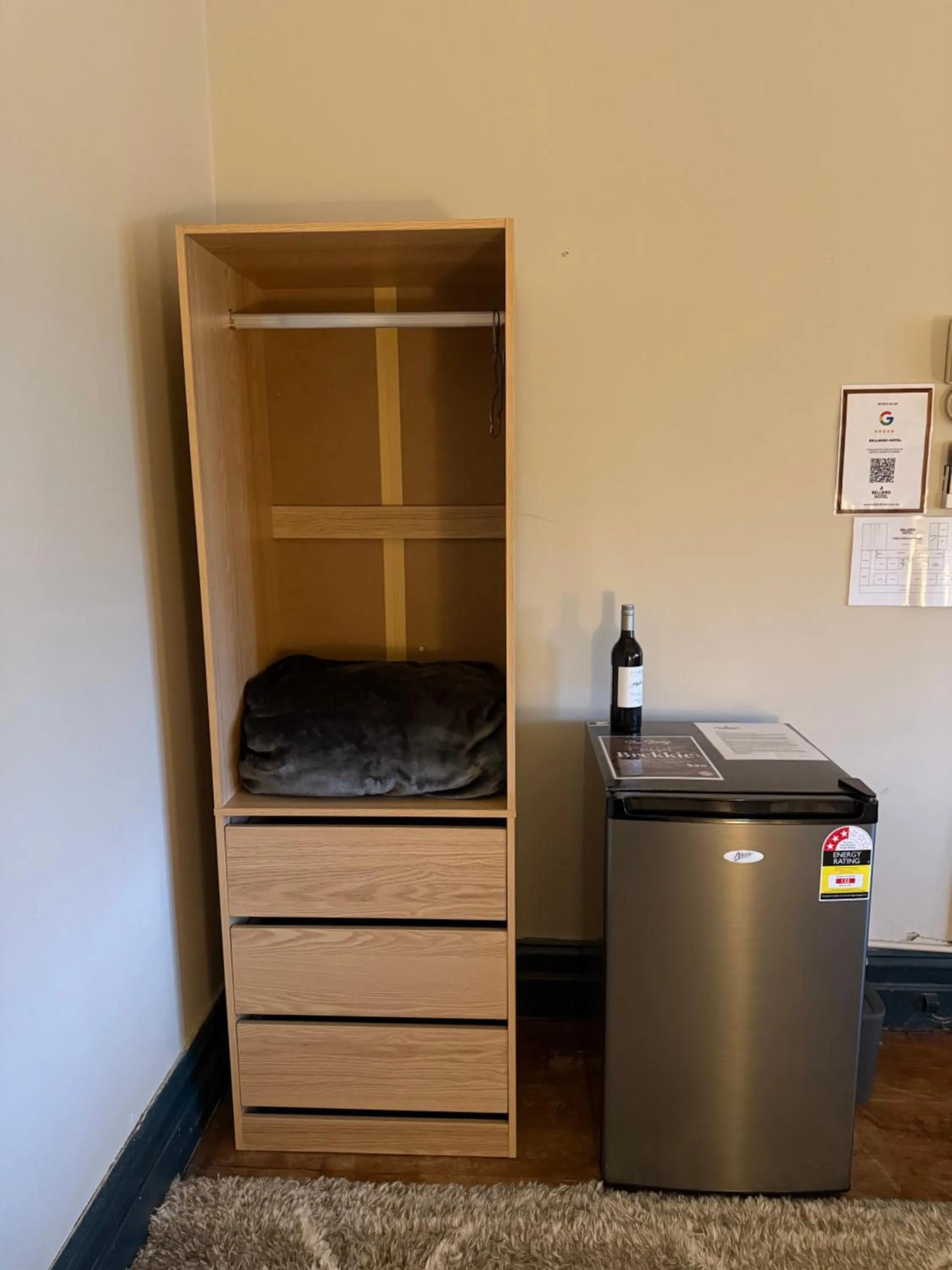 storage in Bellbird Hotel