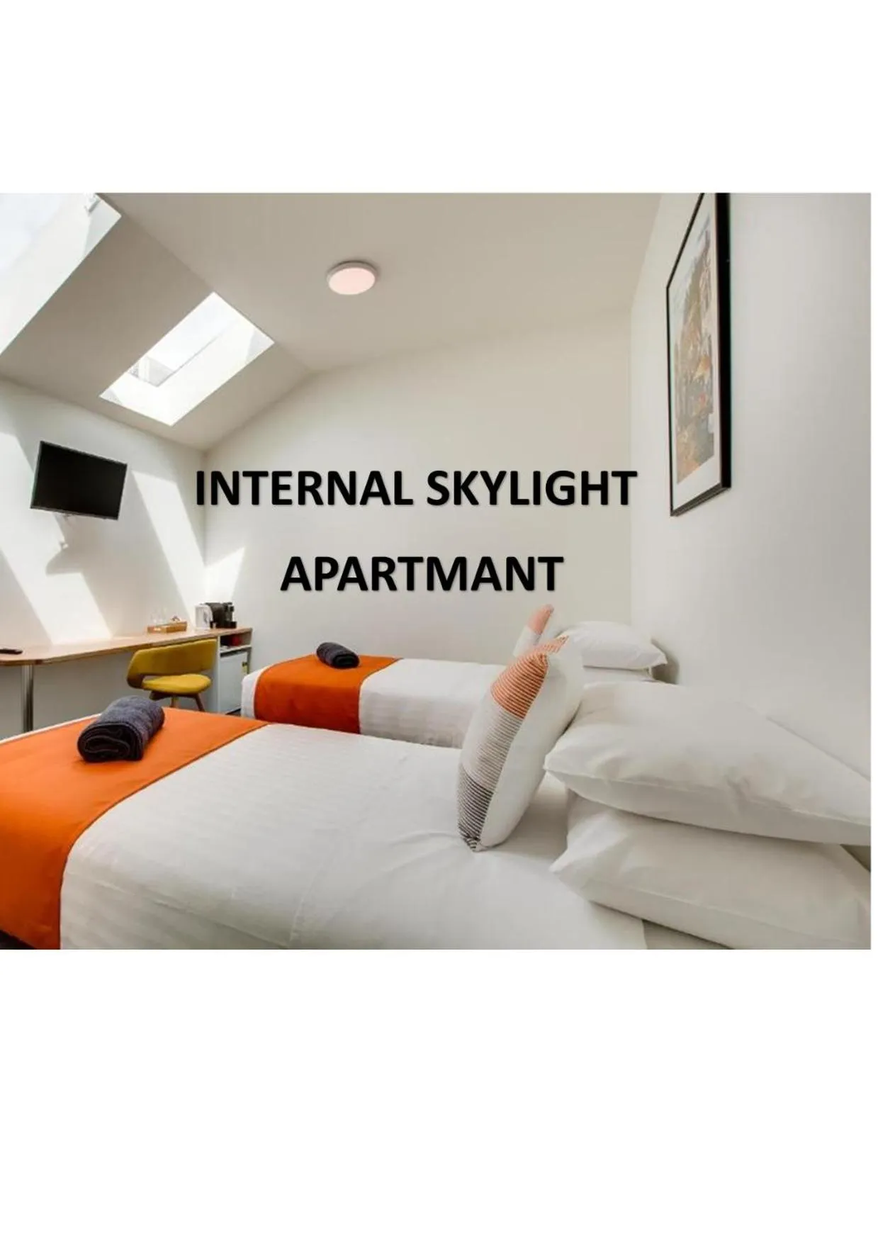 TV and multimedia, Bed in Salamanca Galleria Apartments