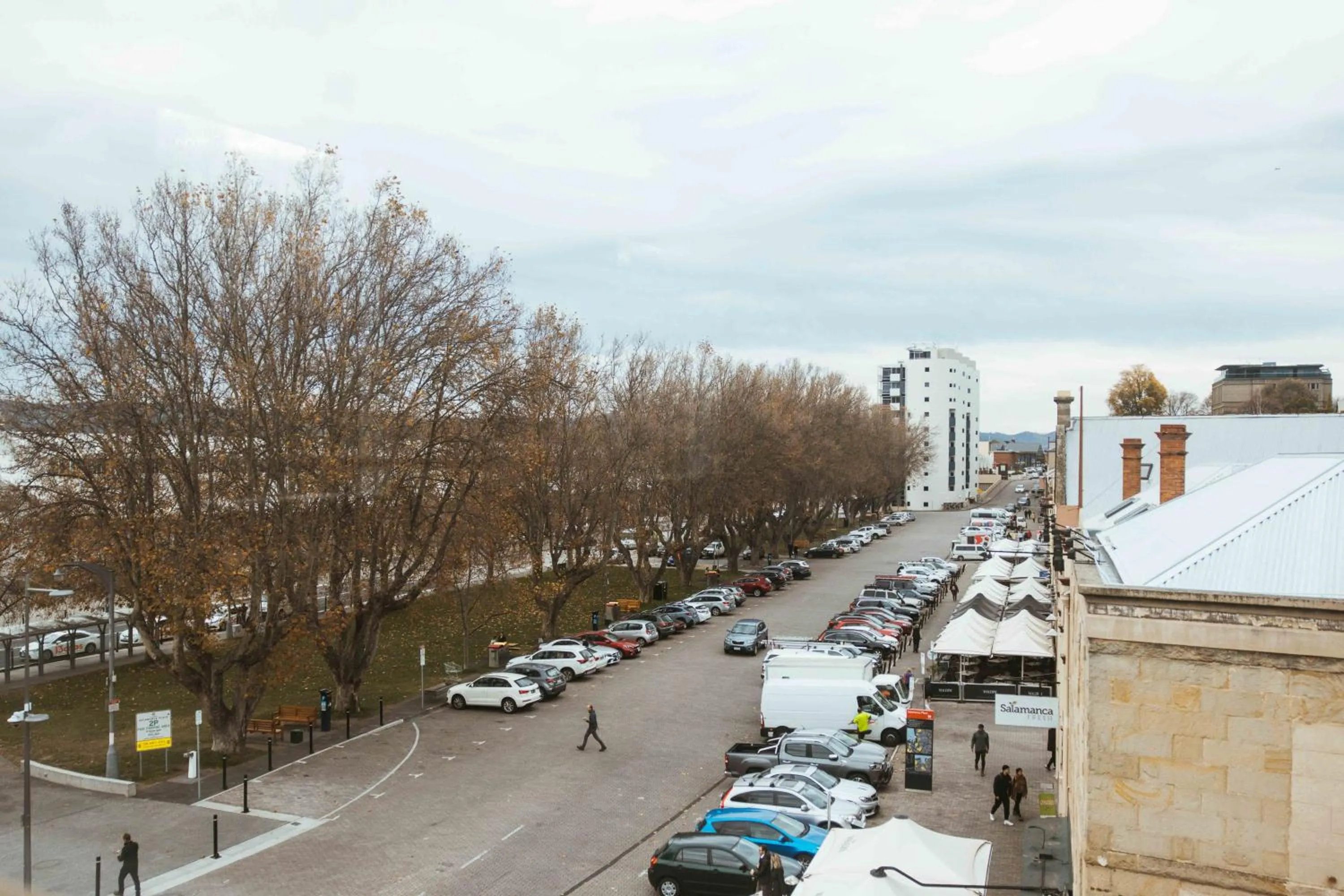 Street view in Salamanca Galleria Apartments