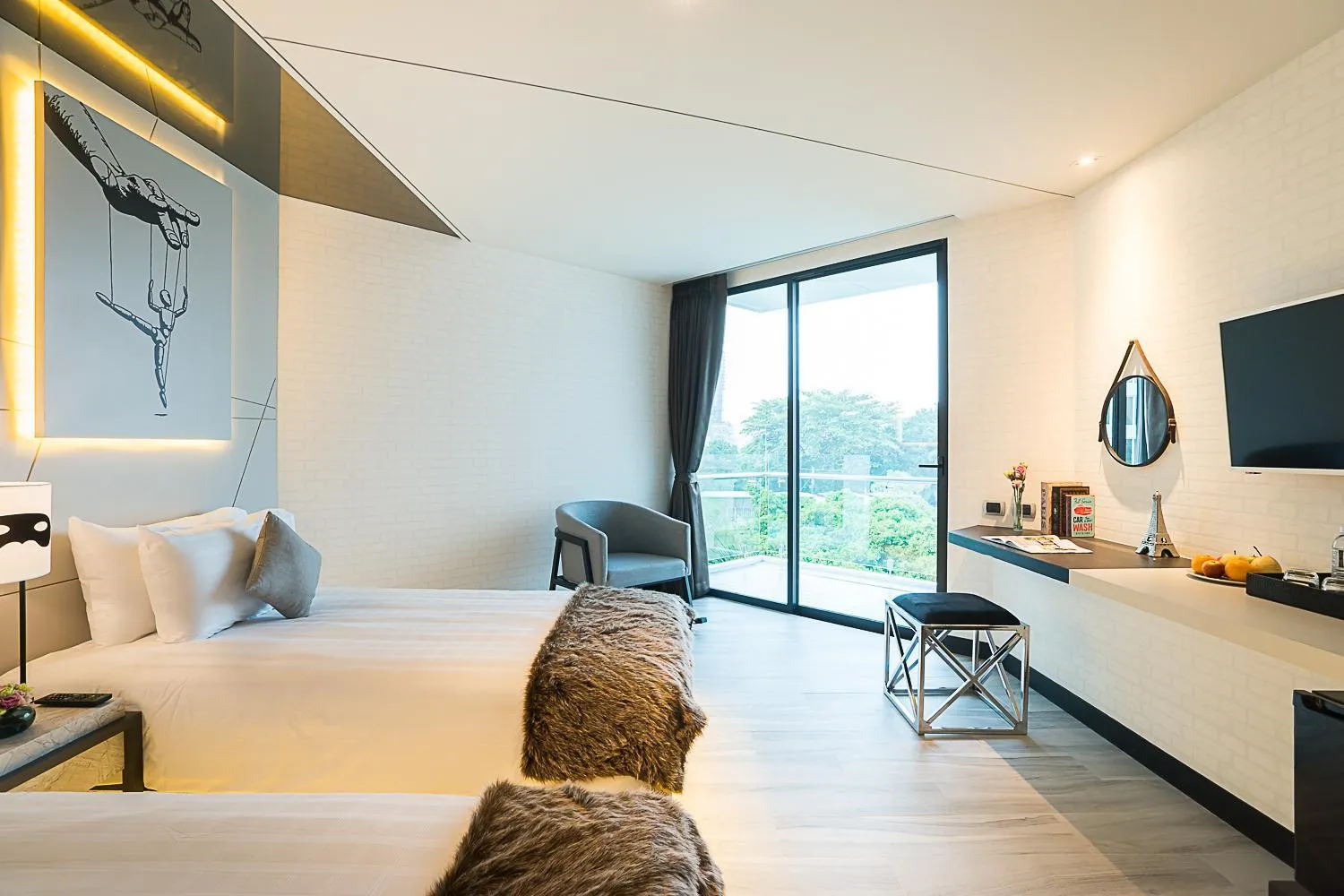 Bed in Mera Mare Pattaya