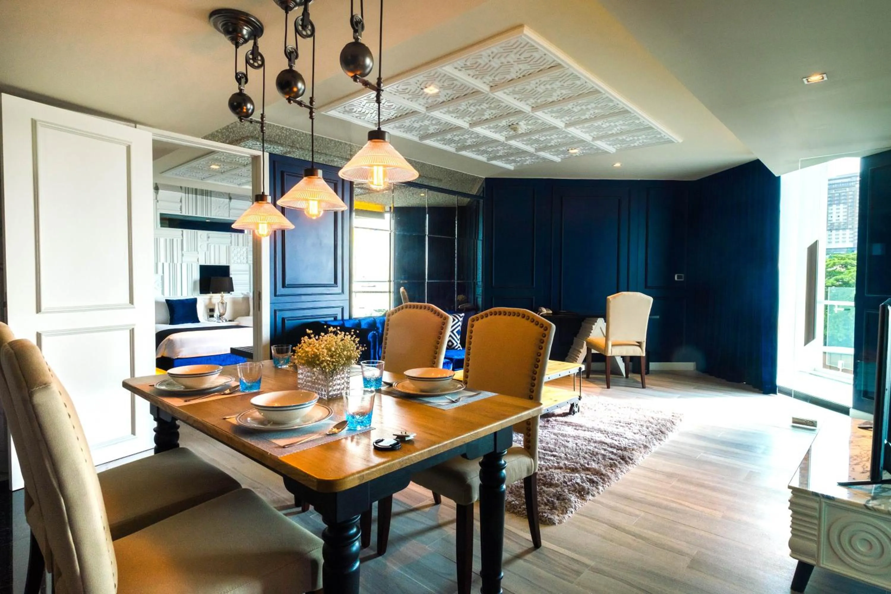 Living room in Mera Mare Pattaya