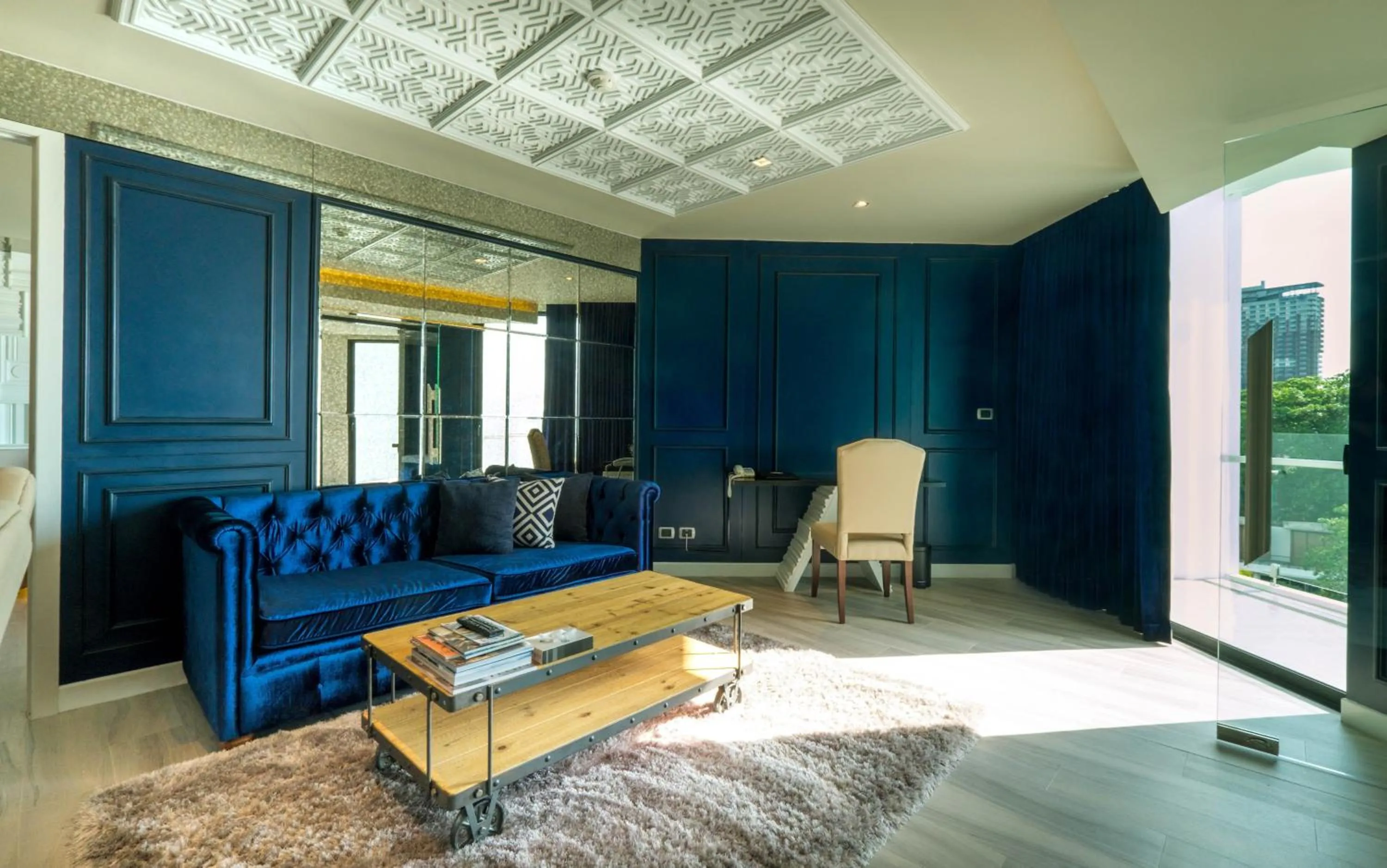 Living room in Mera Mare Pattaya