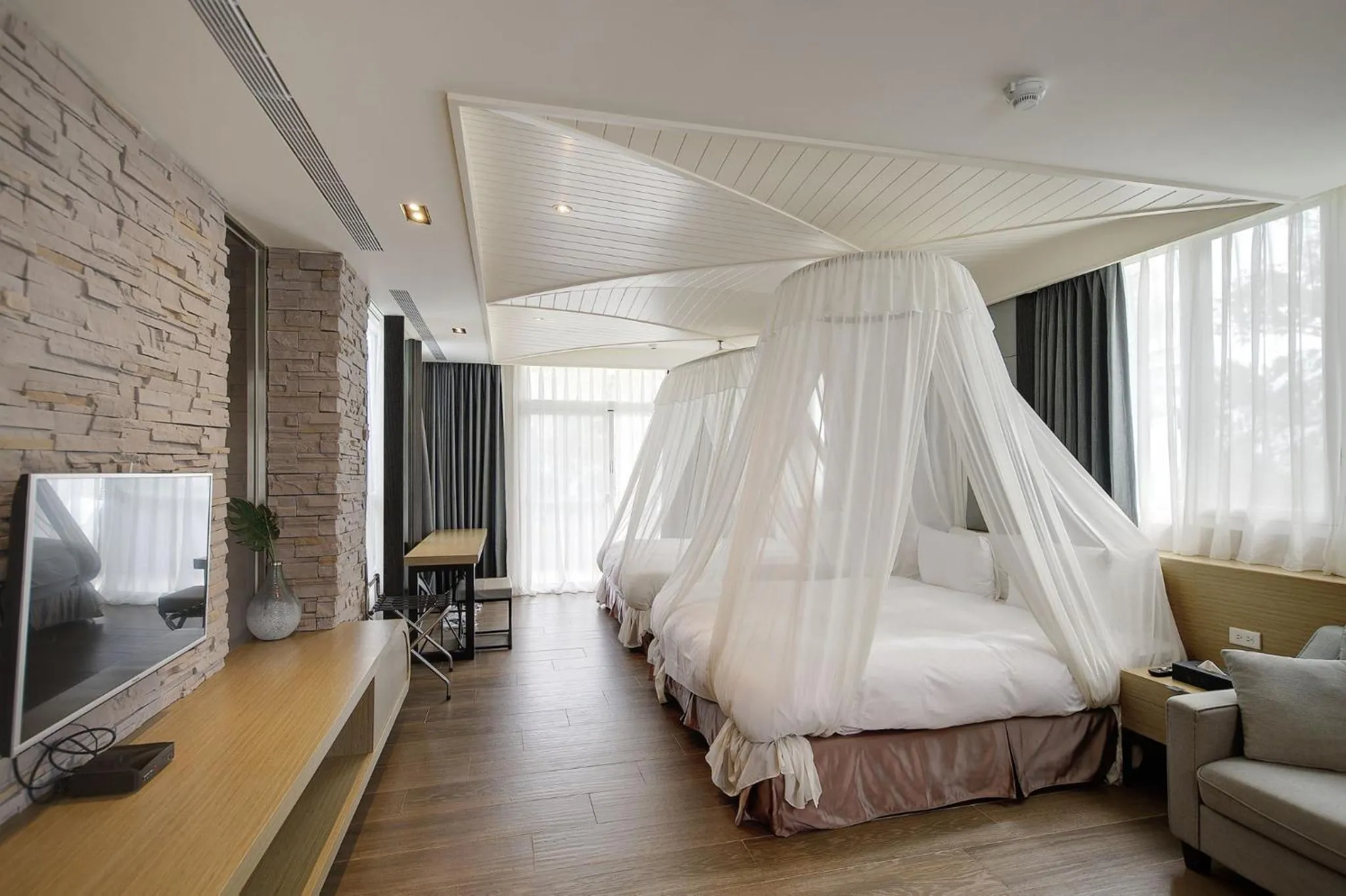 Bedroom, Bed in Kenting 4 Sisters Villa