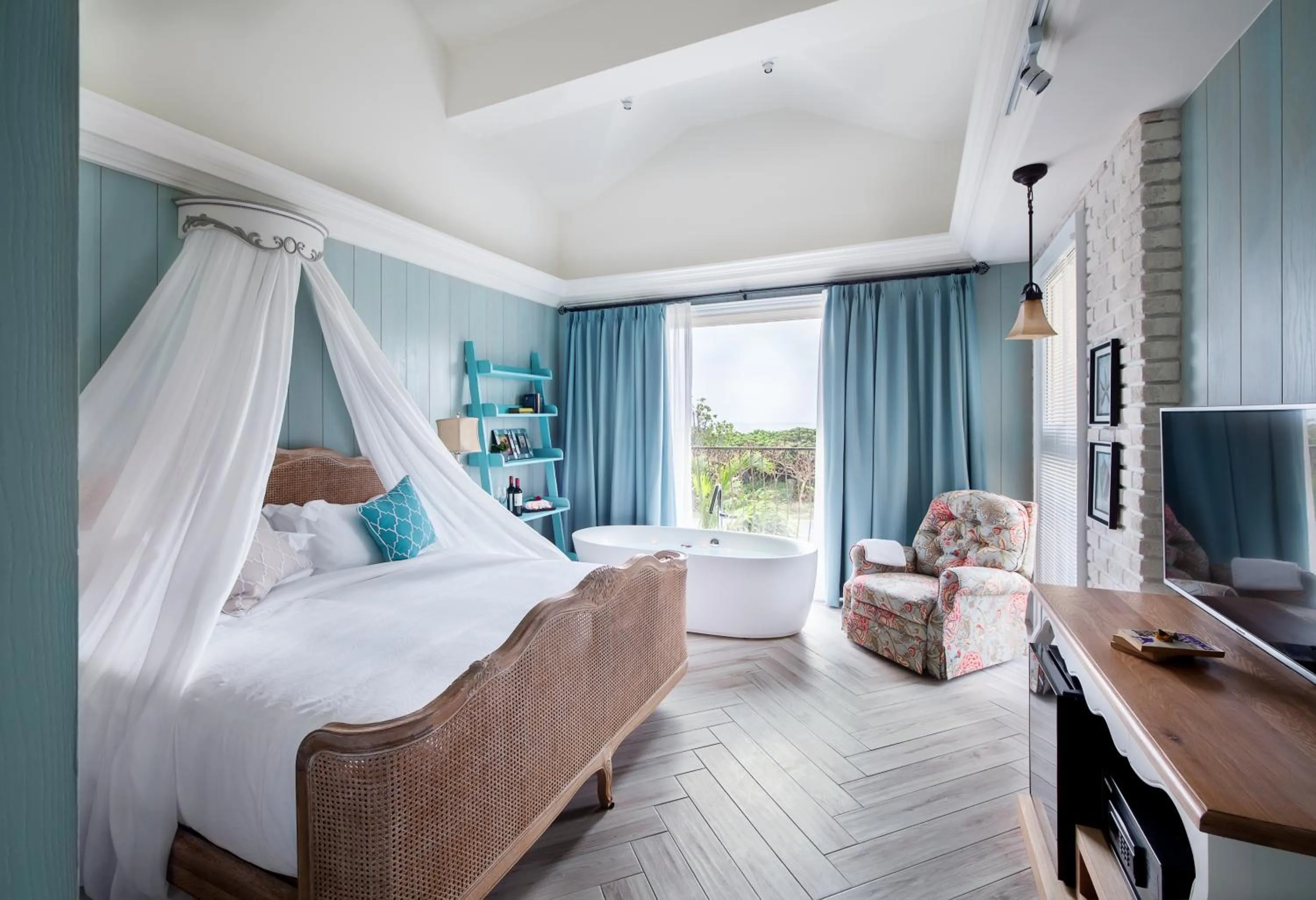 Bed in Kenting 4 Sisters Villa