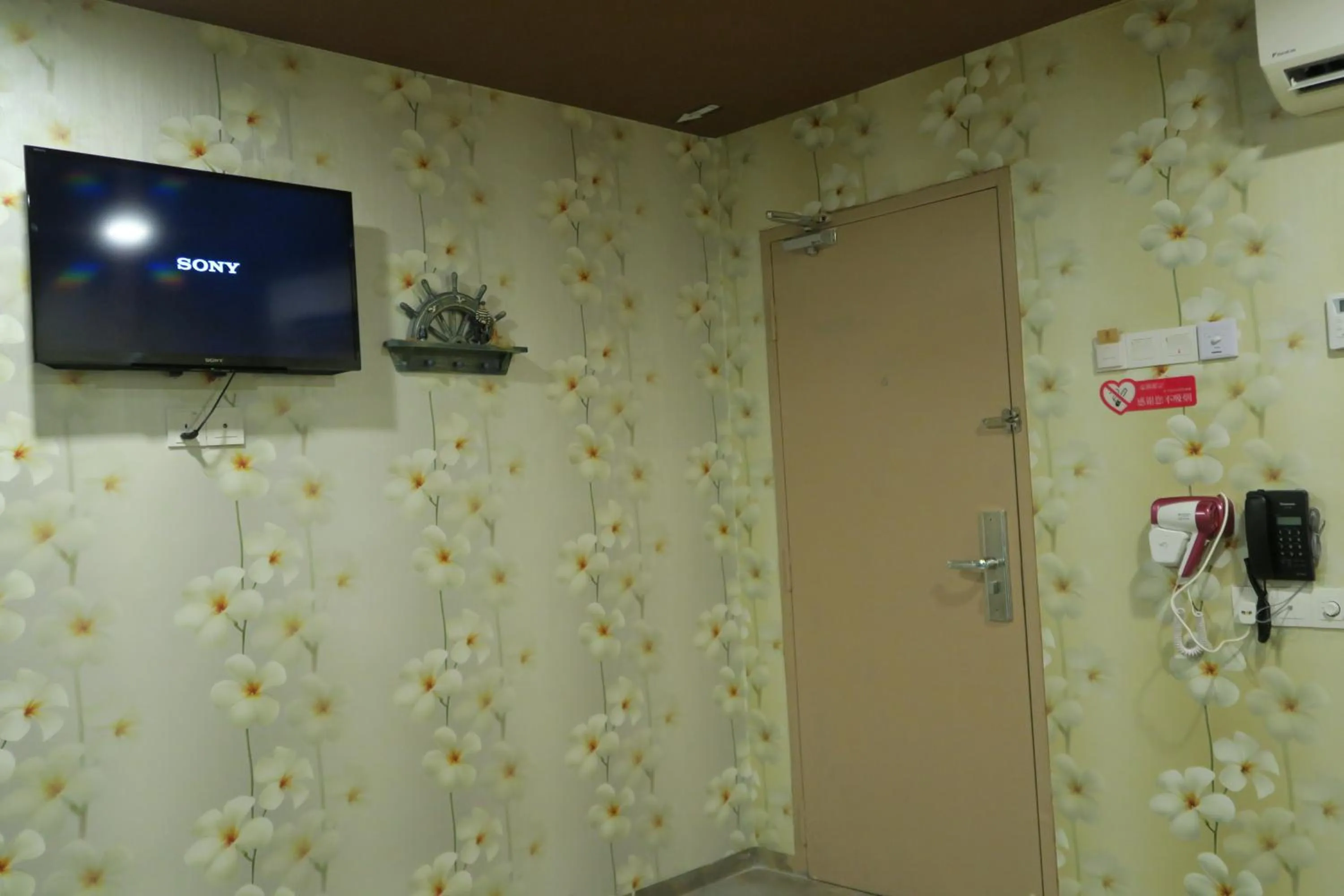 On site in 888 Boutique Hotel