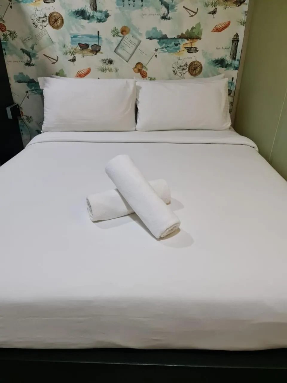 Bed in 888 Boutique Hotel