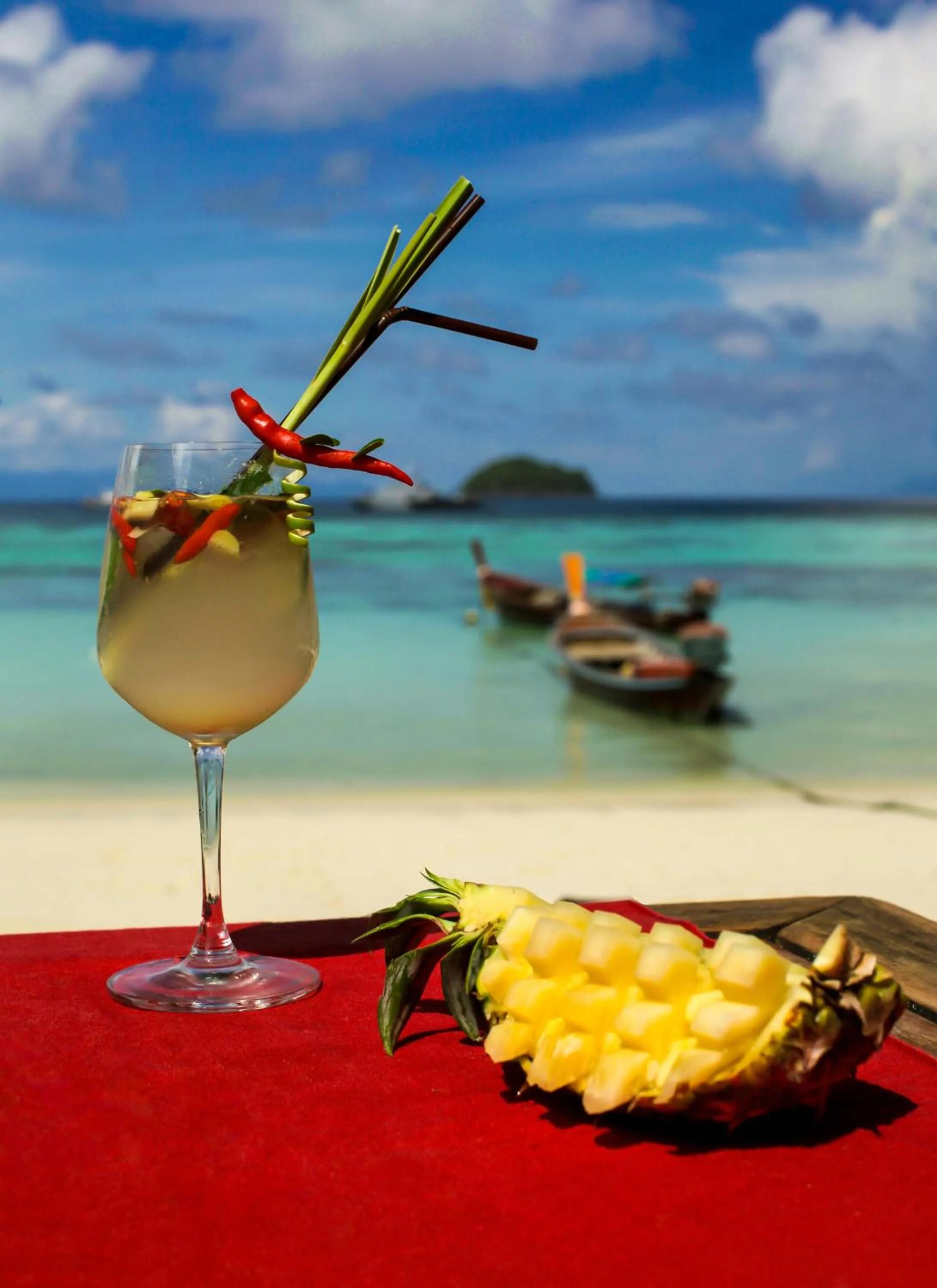 Alcoholic drinks in Castaway Resort Koh Lipe