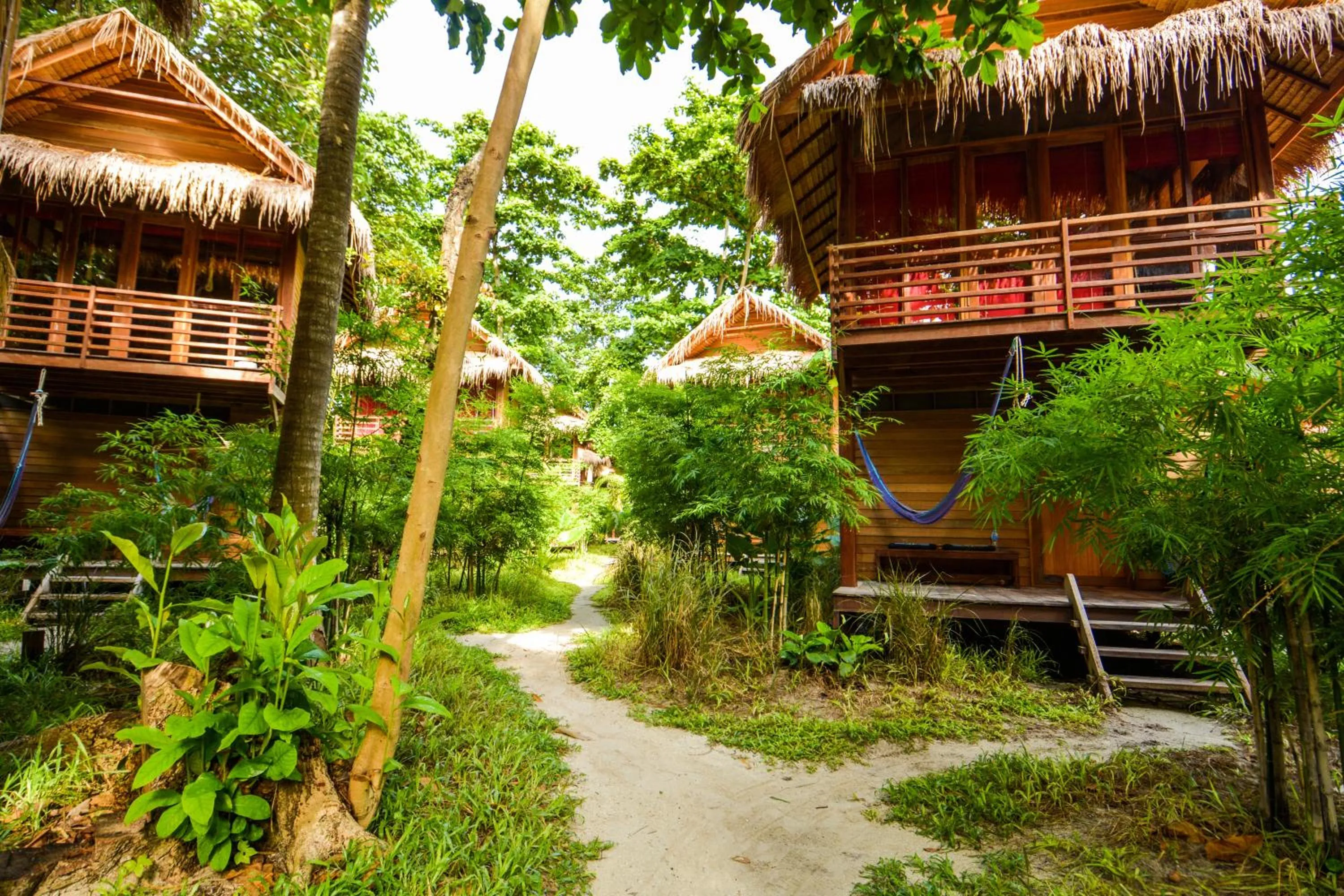 Garden view in Castaway Resort Koh Lipe