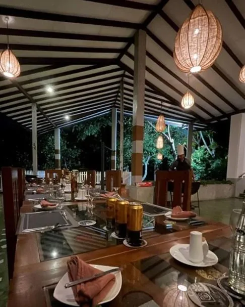 Evening entertainment in Villa Perpetua