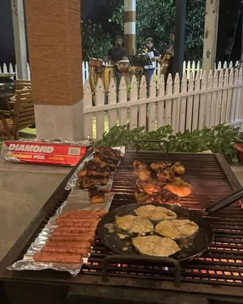 Evening entertainment in Villa Perpetua